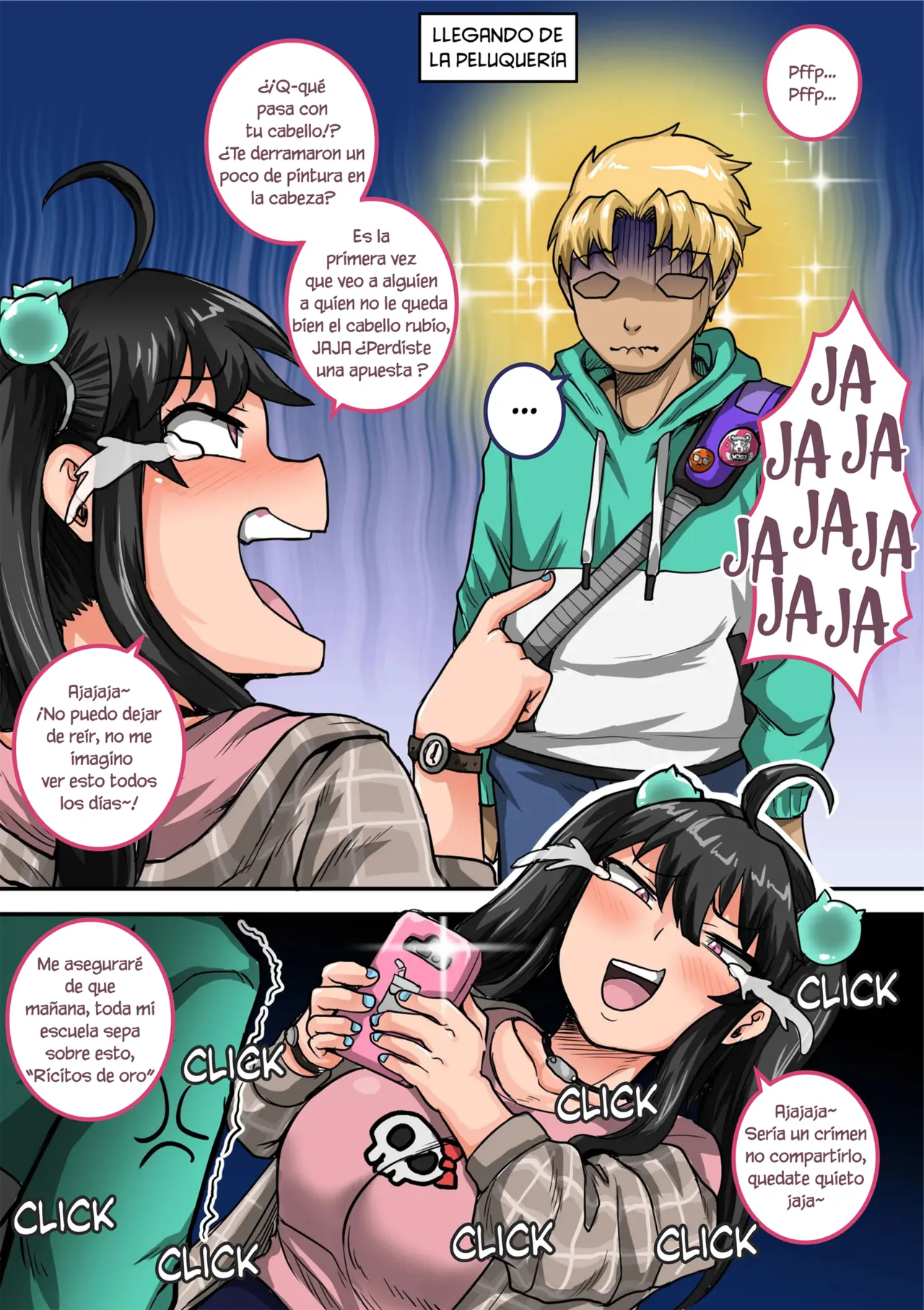 [Juna Juna Juice] Mukatsuku Imouto wa Chanto Shikaranakucha 1-35 Matome｜¡¡Mi Molesta Hermanita Necesita un Buen Regaño!! Resumen: 1-35 [Spanish] [Wish Master Fan-dubs + Me ba] image number 24