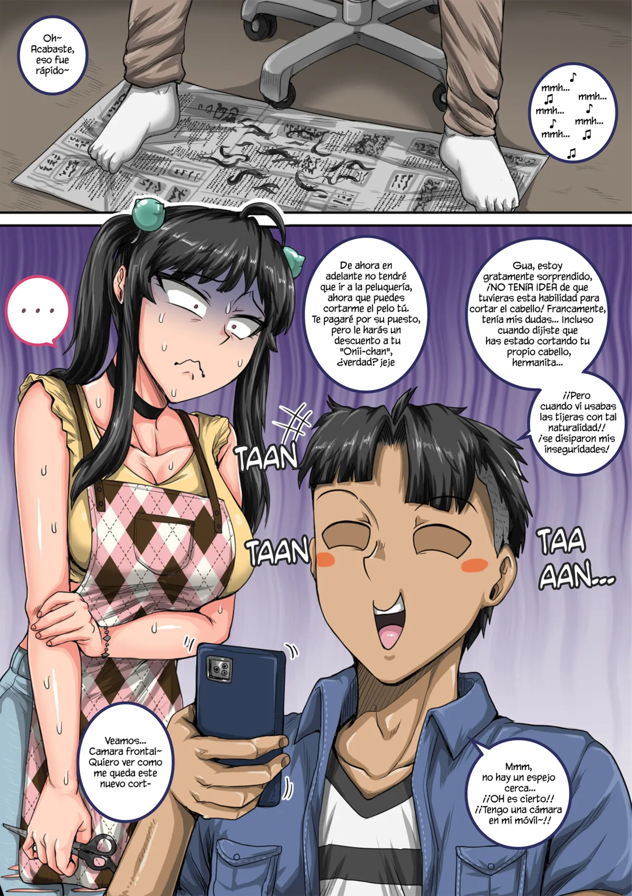 [Juna Juna Juice] Mukatsuku Imouto wa Chanto Shikaranakucha 1-35 Matome｜¡¡Mi Molesta Hermanita Necesita un Buen Regaño!! Resumen: 1-35 [Spanish] [Wish Master Fan-dubs + Me ba] image number 44