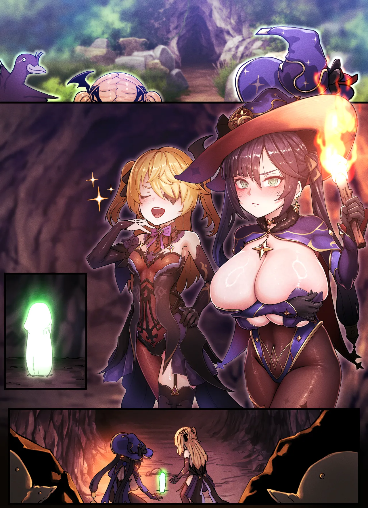 [horori] Mona & Fischl [English] 21eme image