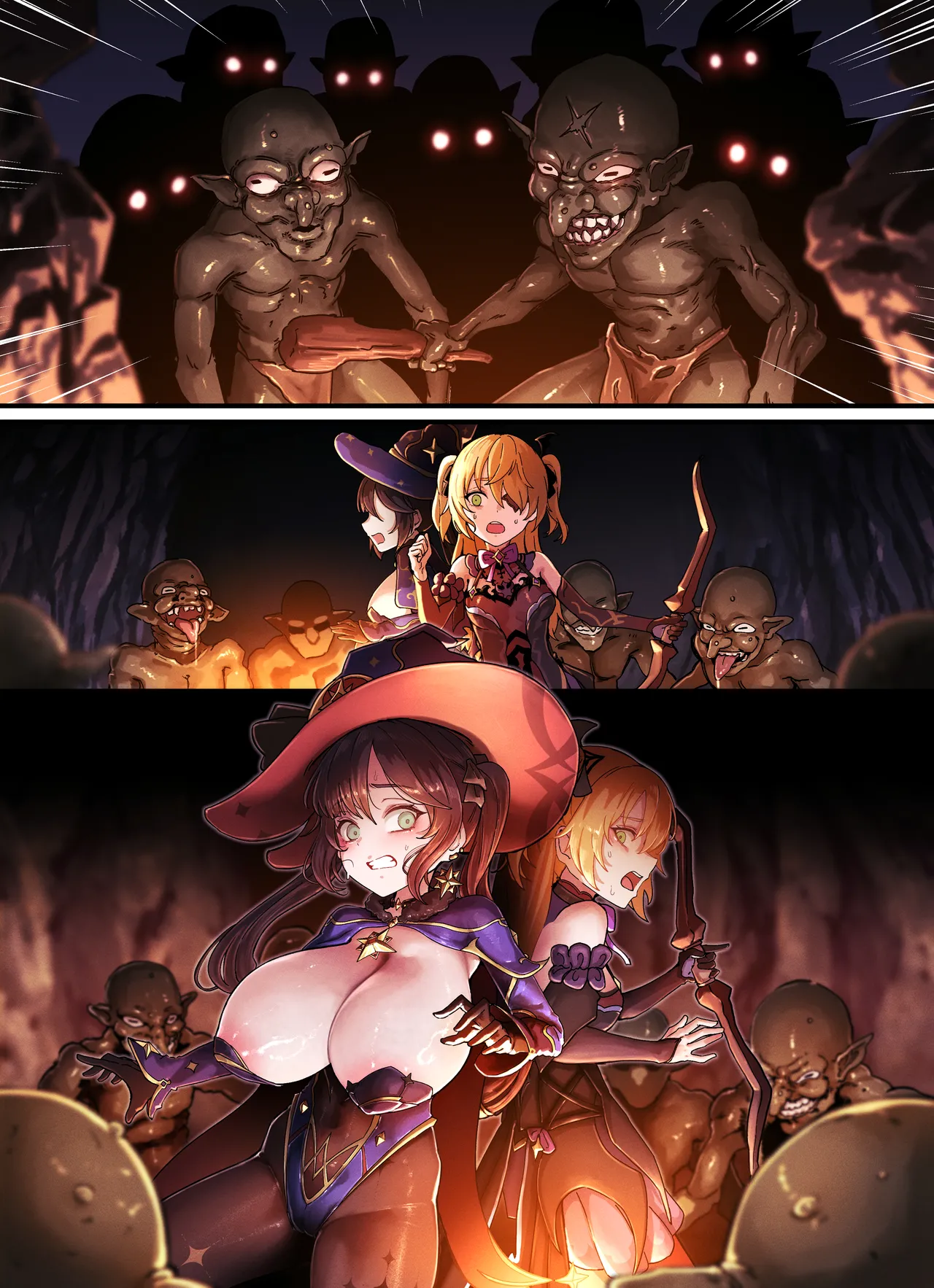 [horori] Mona & Fischl [English] 22eme image