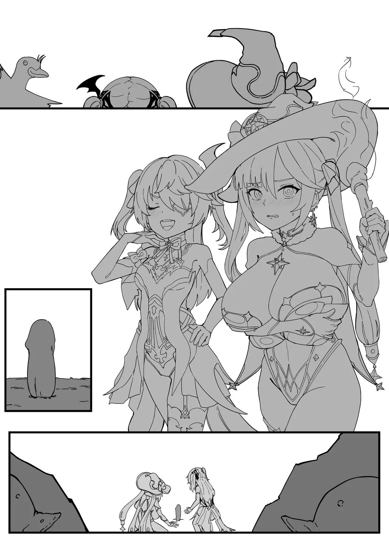 [horori] Mona & Fischl [English] 39eme image