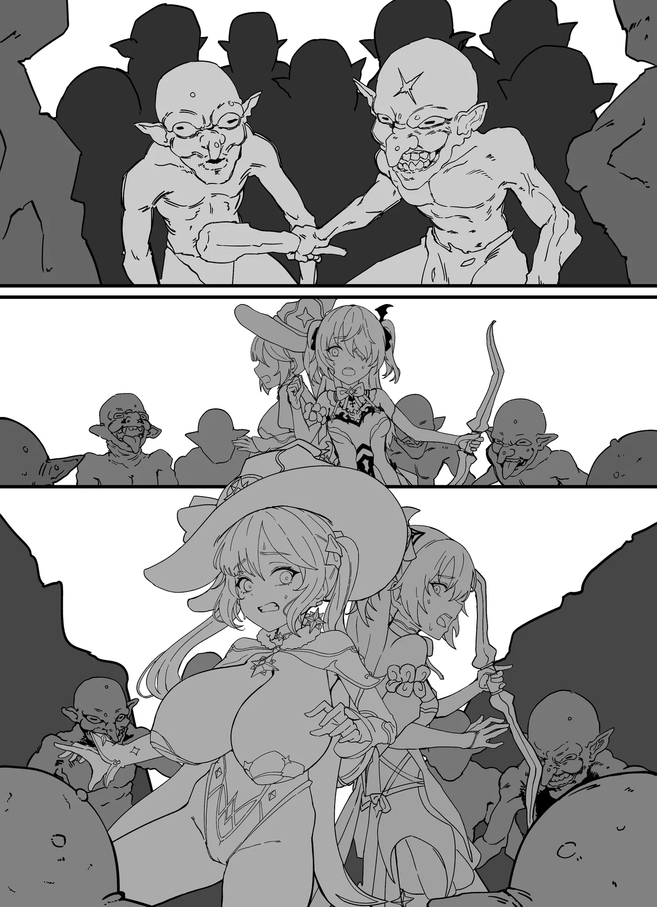 [horori] Mona & Fischl [Korean] 42eme image