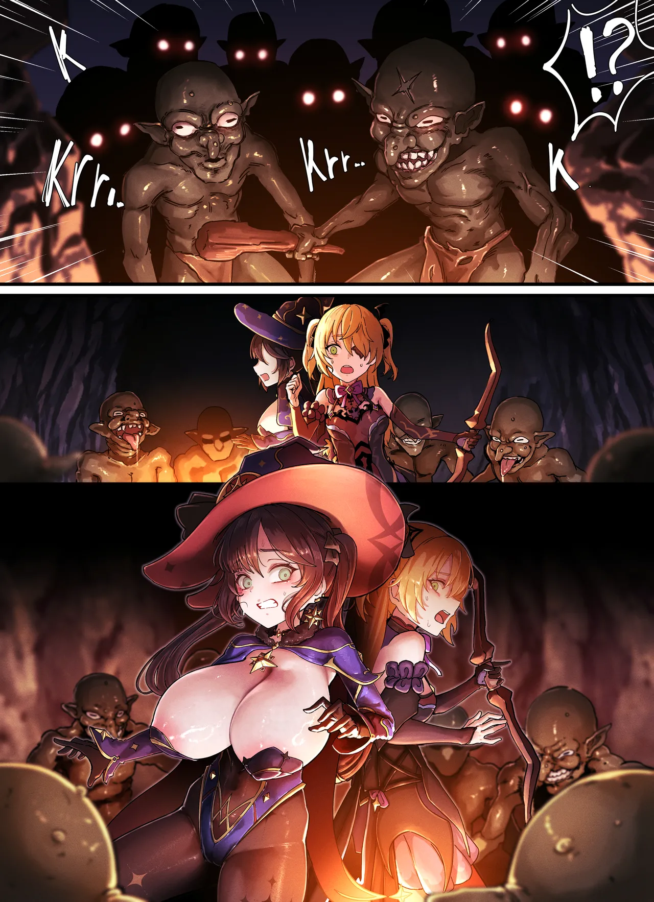 [horori] Mona & Fischl [Korean] 43eme image