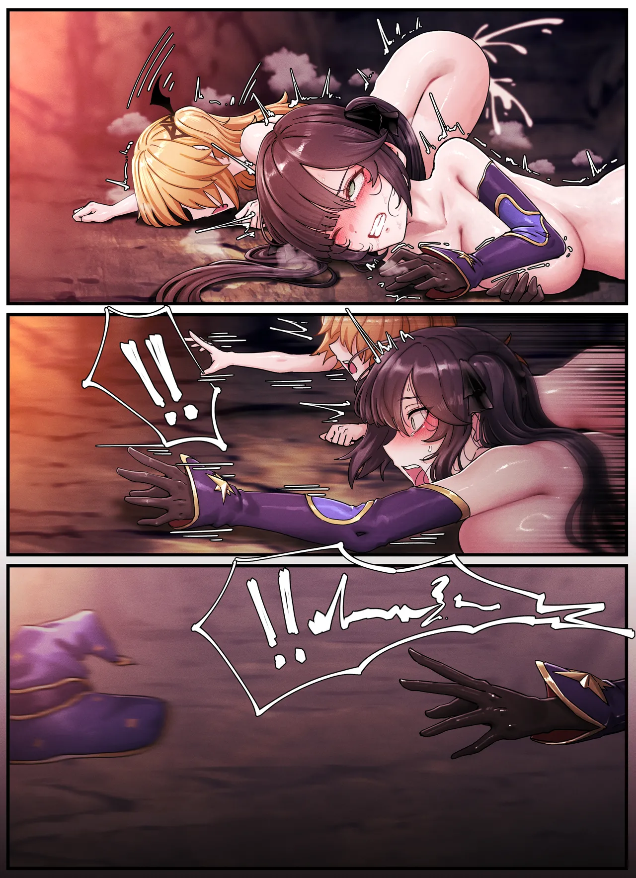 [horori] Mona & Fischl [Korean] 58eme image