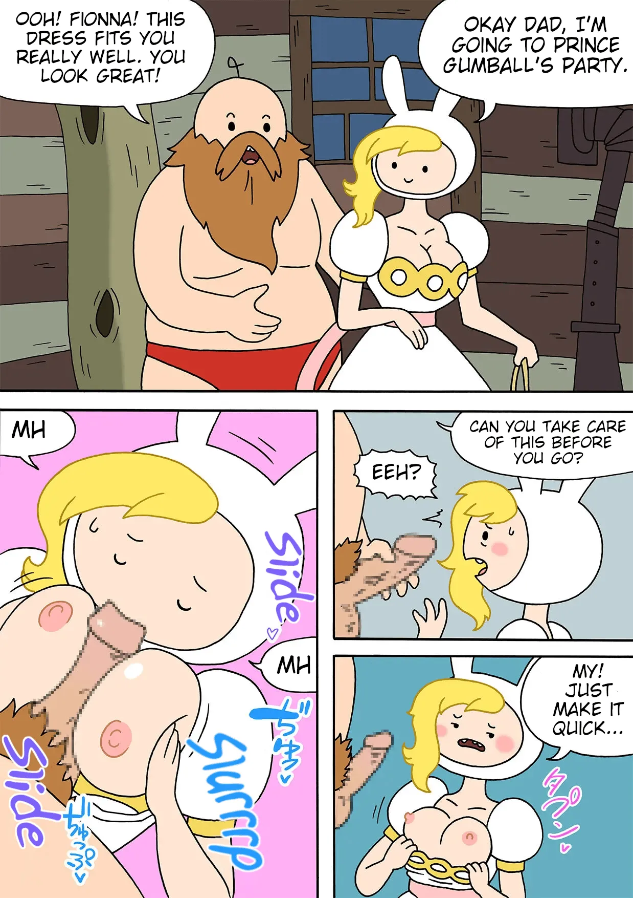 [Oberon Chuusa] If Finn Was Fionna - Moshimo Finn ga Fionna dattara (Adventure Time) Bildnummer 14