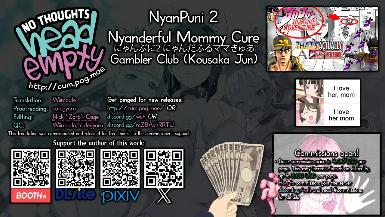 [Gambler Club (Kousaka Jun)] NyanPuni2 Nyanderful Mama Cure ー NyanPuni 2 Nyanderful Mommy Cure (Wonderful PreCure!) [English] [head empty] [Digital] image number 26