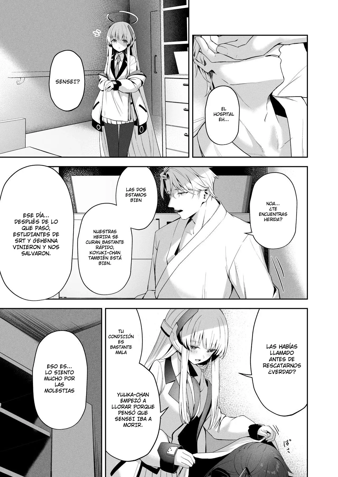 [HIGH:LAND (Takashima Shoa)] Answers｜Respuestas (Blue Archive) [Spanish] [Cathal y sus panas = Cathal de Abydos] [Digital] 画像番号 20