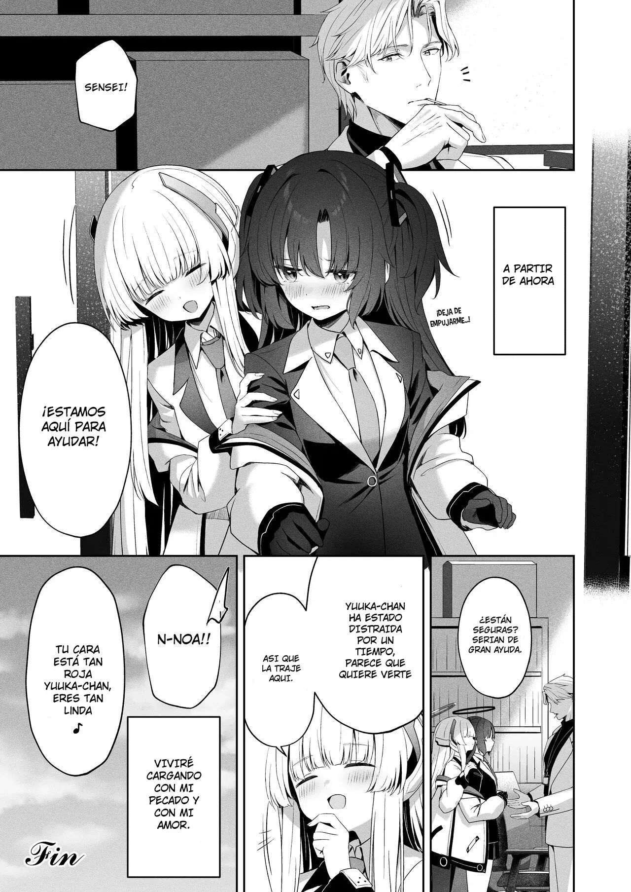 [HIGH:LAND (Takashima Shoa)] Answers｜Respuestas (Blue Archive) [Spanish] [Cathal y sus panas = Cathal de Abydos] [Digital] 画像番号 50