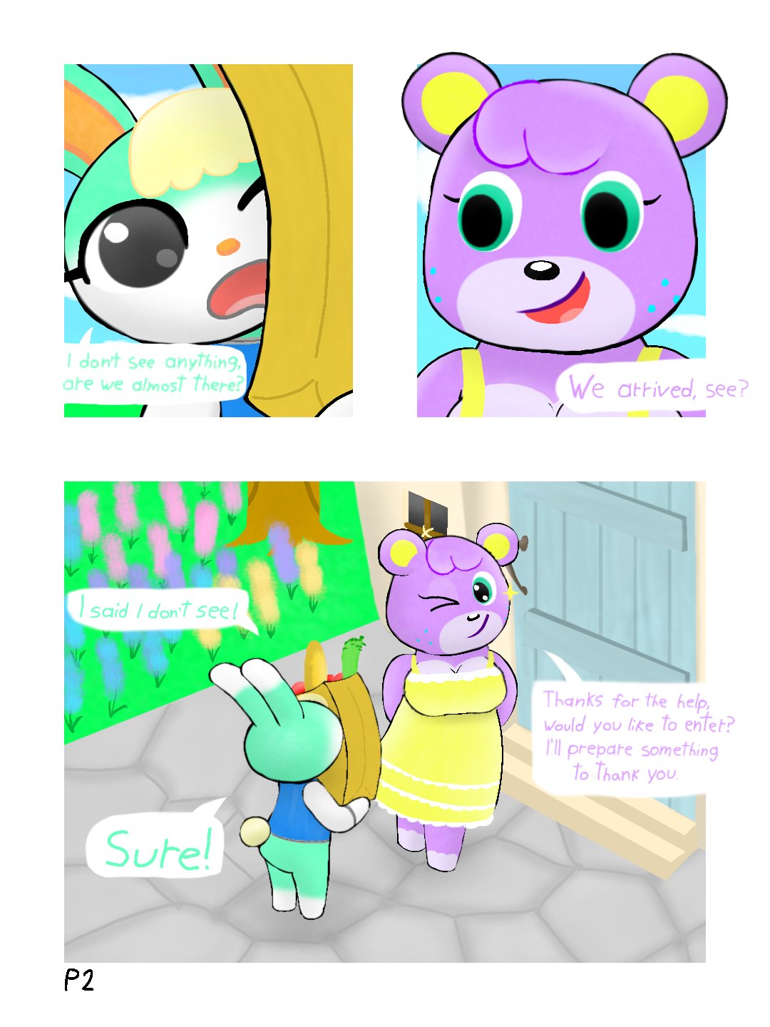 Megan and Sasha comic (gale burst) numero di immagine  2