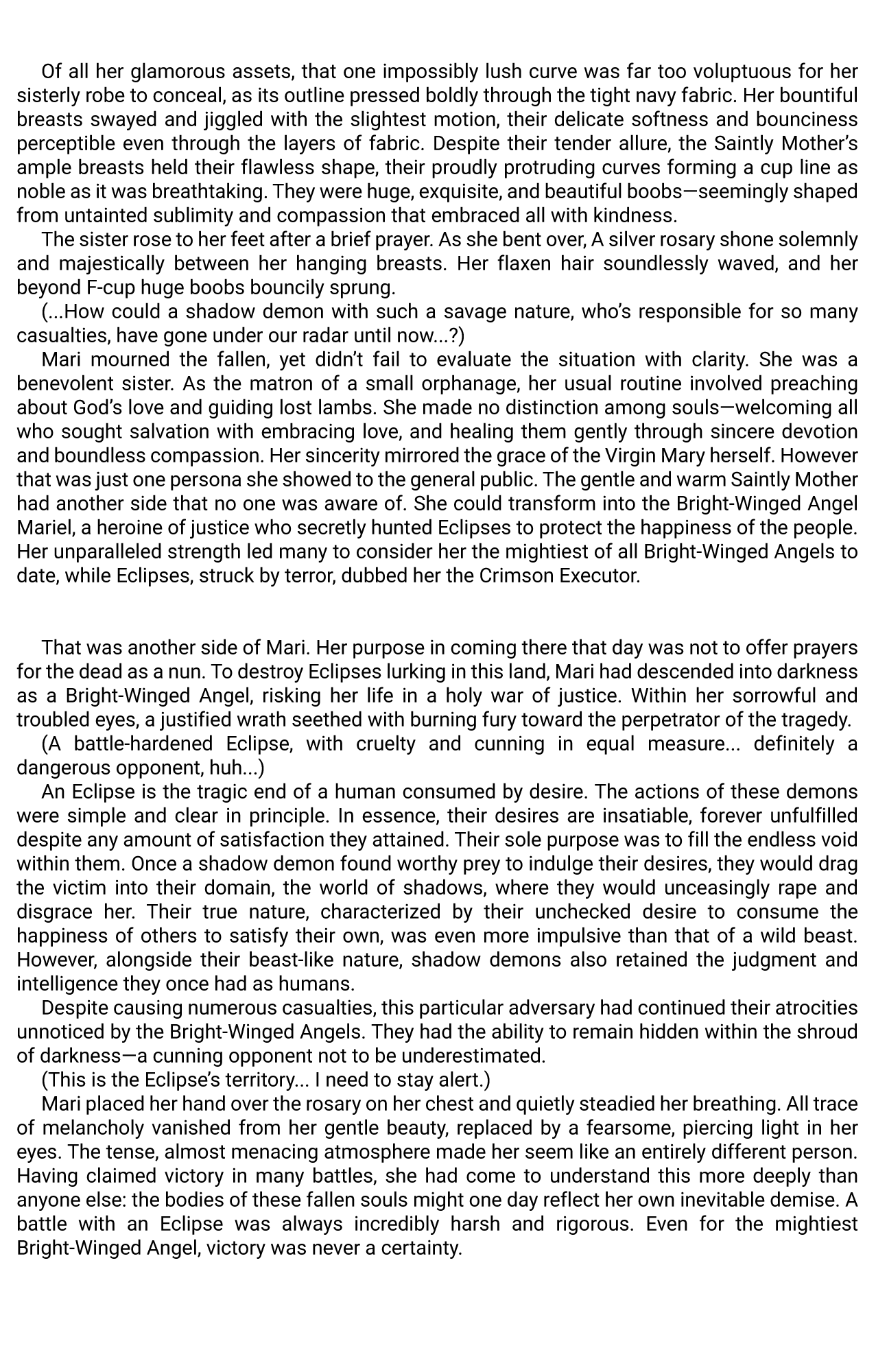 (C77) [Kuroi Miyako (Kuroi Hiroki, Rindou)] Seitenshi Yumiel Ibun - Voracious anecdote mmmh(C77) [Kuroi Miyako (Kuroi Hiroki, Rindou)] Seitenshi Yumiel Ibun - Voracious anecdote [English] [Kuraudo] numero di immagine  4