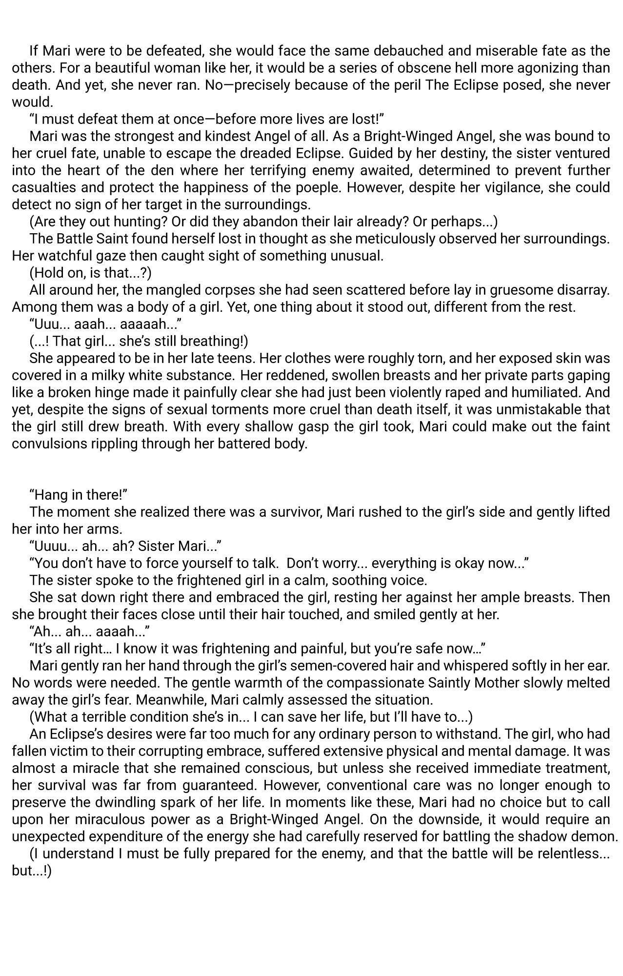 (C77) [Kuroi Miyako (Kuroi Hiroki, Rindou)] Seitenshi Yumiel Ibun - Voracious anecdote mmmh(C77) [Kuroi Miyako (Kuroi Hiroki, Rindou)] Seitenshi Yumiel Ibun - Voracious anecdote [English] [Kuraudo] numero di immagine  5