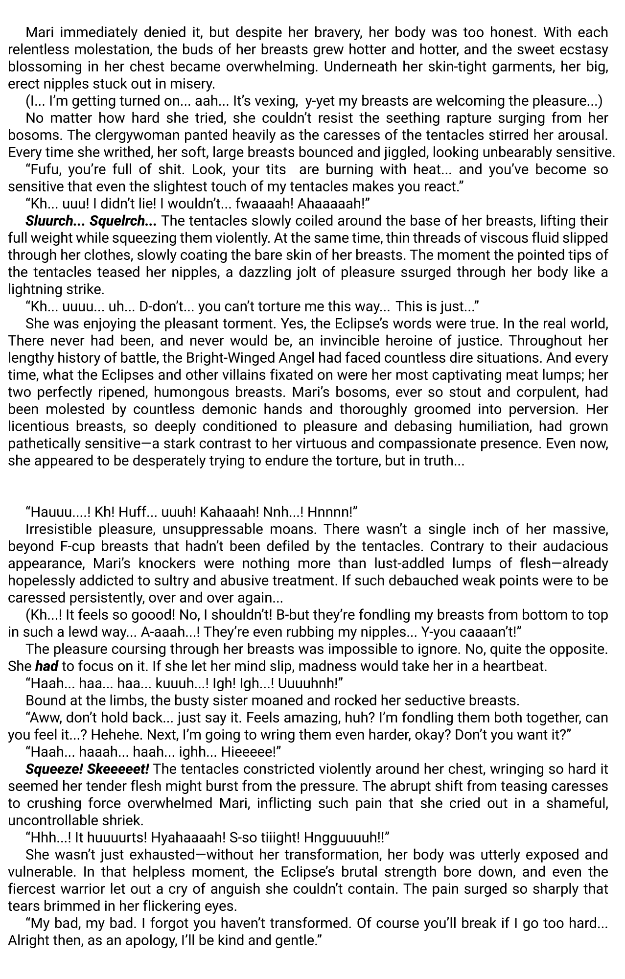 (C77) [Kuroi Miyako (Kuroi Hiroki, Rindou)] Seitenshi Yumiel Ibun - Voracious anecdote mmmh(C77) [Kuroi Miyako (Kuroi Hiroki, Rindou)] Seitenshi Yumiel Ibun - Voracious anecdote [English] [Kuraudo] numero di immagine  10