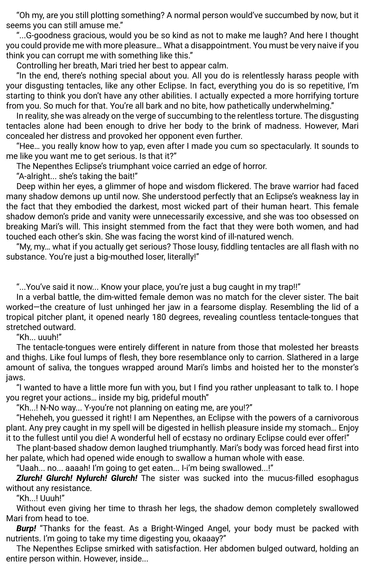 (C77) [Kuroi Miyako (Kuroi Hiroki, Rindou)] Seitenshi Yumiel Ibun - Voracious anecdote mmmh(C77) [Kuroi Miyako (Kuroi Hiroki, Rindou)] Seitenshi Yumiel Ibun - Voracious anecdote [English] [Kuraudo] numero di immagine  19