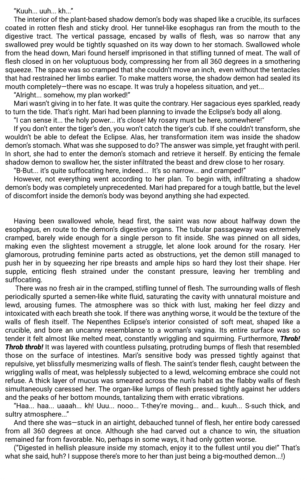 (C77) [Kuroi Miyako (Kuroi Hiroki, Rindou)] Seitenshi Yumiel Ibun - Voracious anecdote mmmh(C77) [Kuroi Miyako (Kuroi Hiroki, Rindou)] Seitenshi Yumiel Ibun - Voracious anecdote [English] [Kuraudo] numero di immagine  20