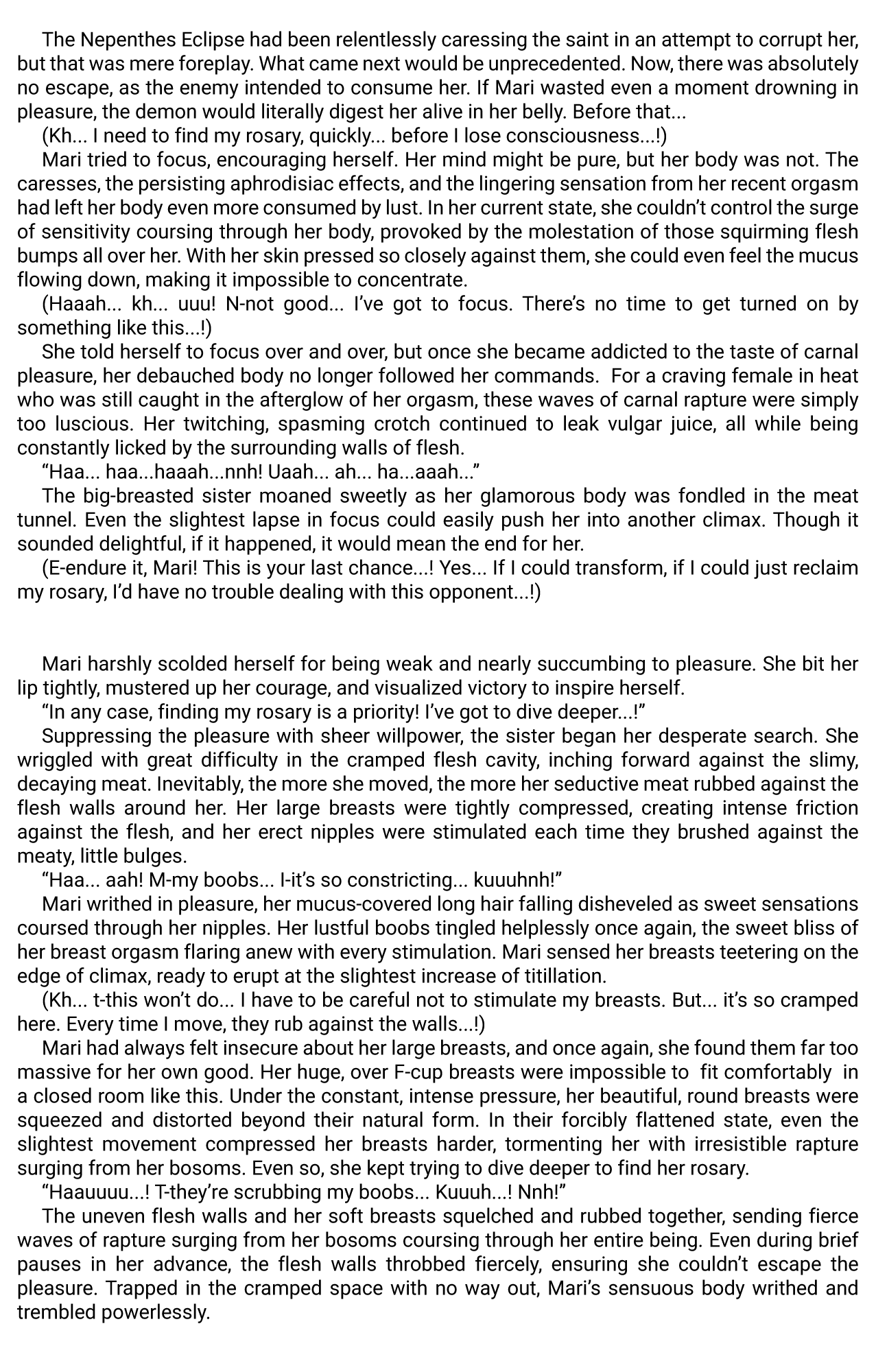 (C77) [Kuroi Miyako (Kuroi Hiroki, Rindou)] Seitenshi Yumiel Ibun - Voracious anecdote mmmh(C77) [Kuroi Miyako (Kuroi Hiroki, Rindou)] Seitenshi Yumiel Ibun - Voracious anecdote [English] [Kuraudo] numero di immagine  21