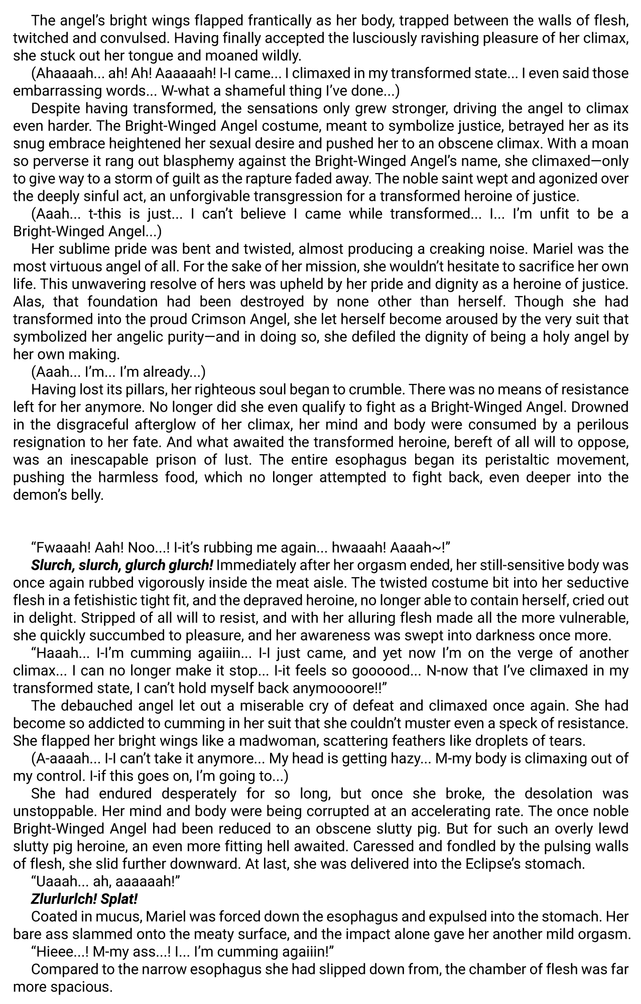 (C77) [Kuroi Miyako (Kuroi Hiroki, Rindou)] Seitenshi Yumiel Ibun - Voracious anecdote mmmh(C77) [Kuroi Miyako (Kuroi Hiroki, Rindou)] Seitenshi Yumiel Ibun - Voracious anecdote [English] [Kuraudo] numero di immagine  30