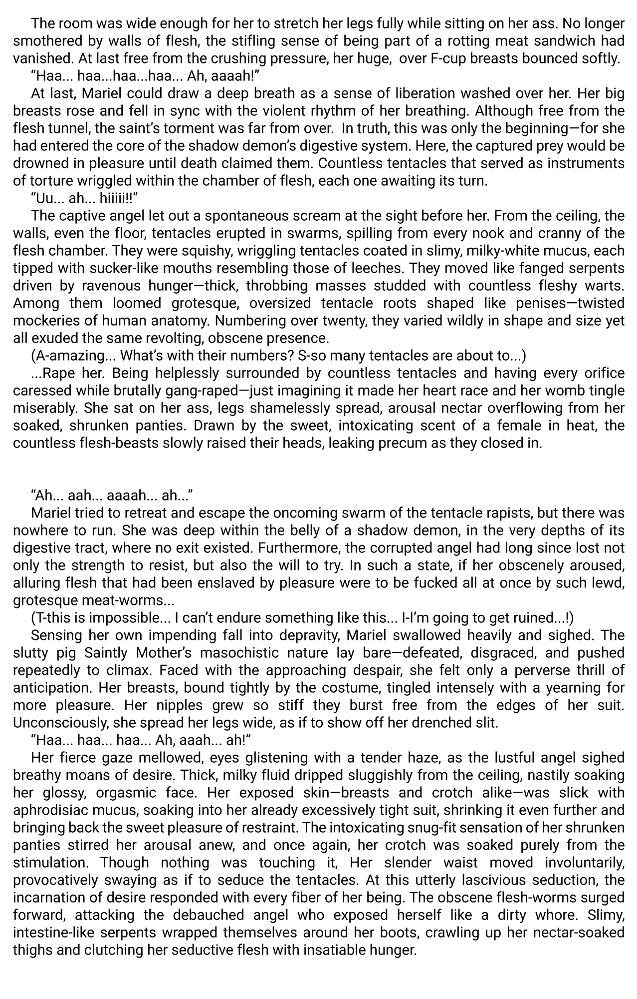 (C77) [Kuroi Miyako (Kuroi Hiroki, Rindou)] Seitenshi Yumiel Ibun - Voracious anecdote mmmh(C77) [Kuroi Miyako (Kuroi Hiroki, Rindou)] Seitenshi Yumiel Ibun - Voracious anecdote [English] [Kuraudo] numero di immagine  31