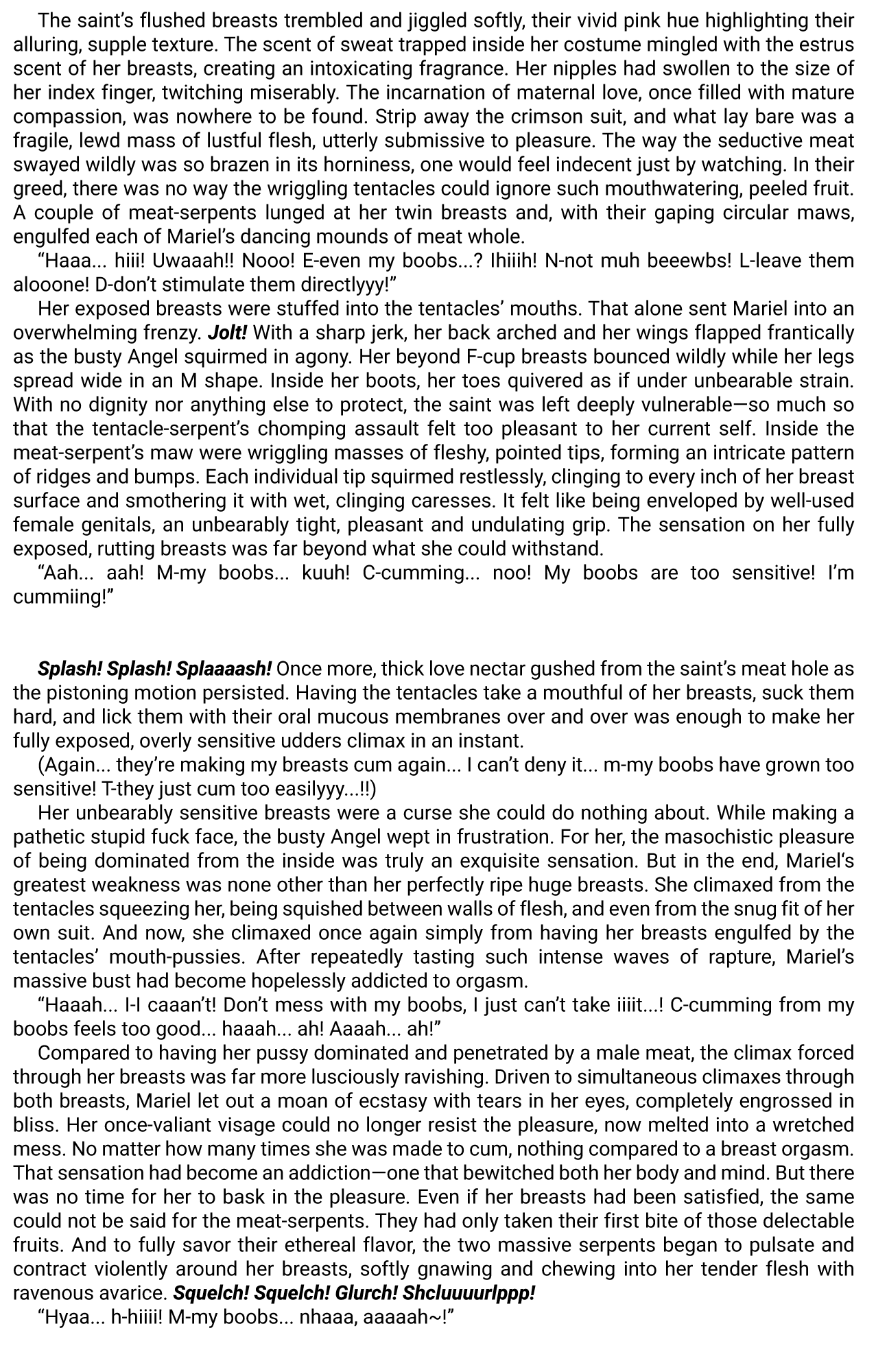 (C77) [Kuroi Miyako (Kuroi Hiroki, Rindou)] Seitenshi Yumiel Ibun - Voracious anecdote mmmh(C77) [Kuroi Miyako (Kuroi Hiroki, Rindou)] Seitenshi Yumiel Ibun - Voracious anecdote [English] [Kuraudo] numero di immagine  35