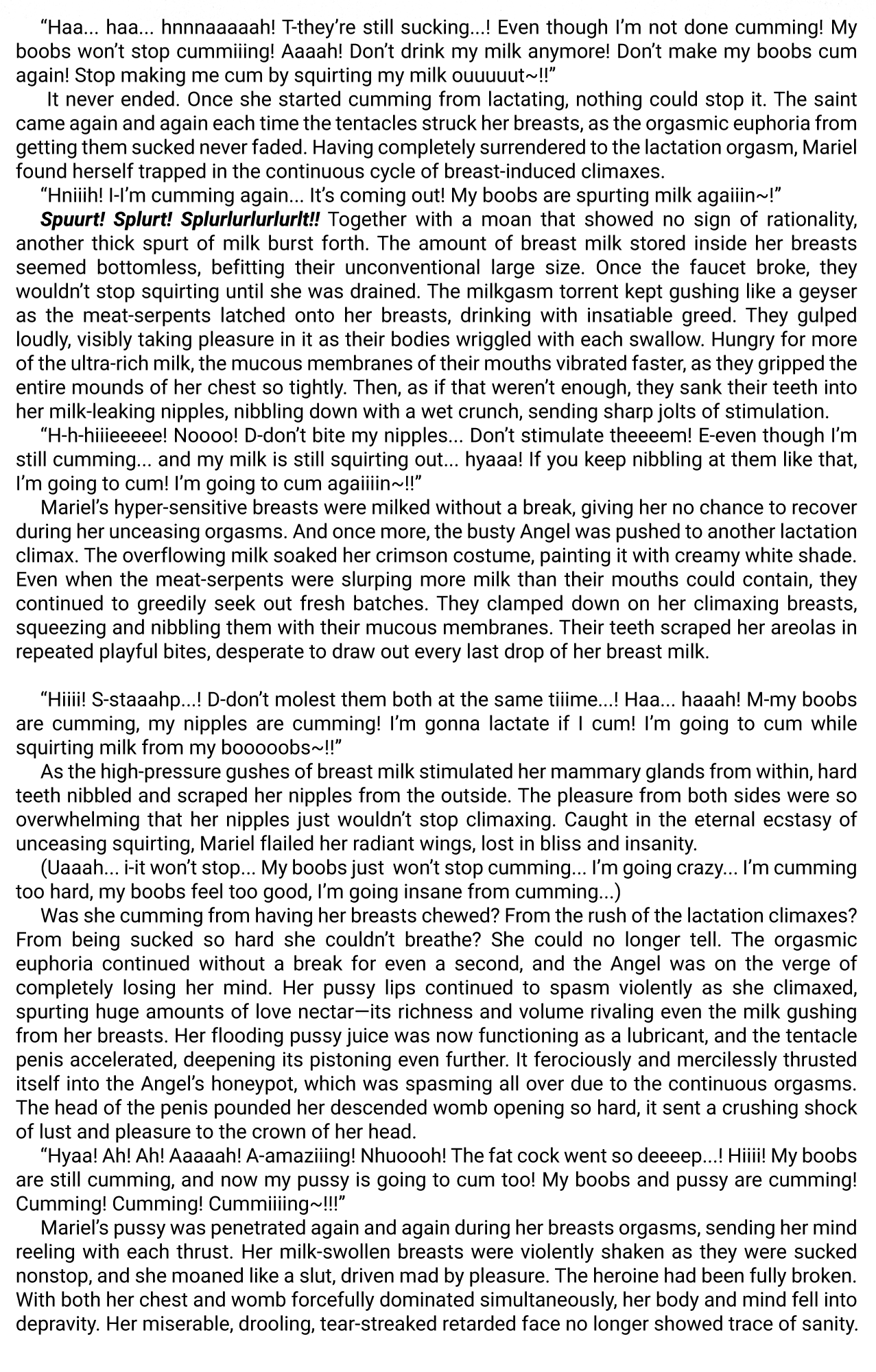 (C77) [Kuroi Miyako (Kuroi Hiroki, Rindou)] Seitenshi Yumiel Ibun - Voracious anecdote mmmh(C77) [Kuroi Miyako (Kuroi Hiroki, Rindou)] Seitenshi Yumiel Ibun - Voracious anecdote [English] [Kuraudo] numero di immagine  37