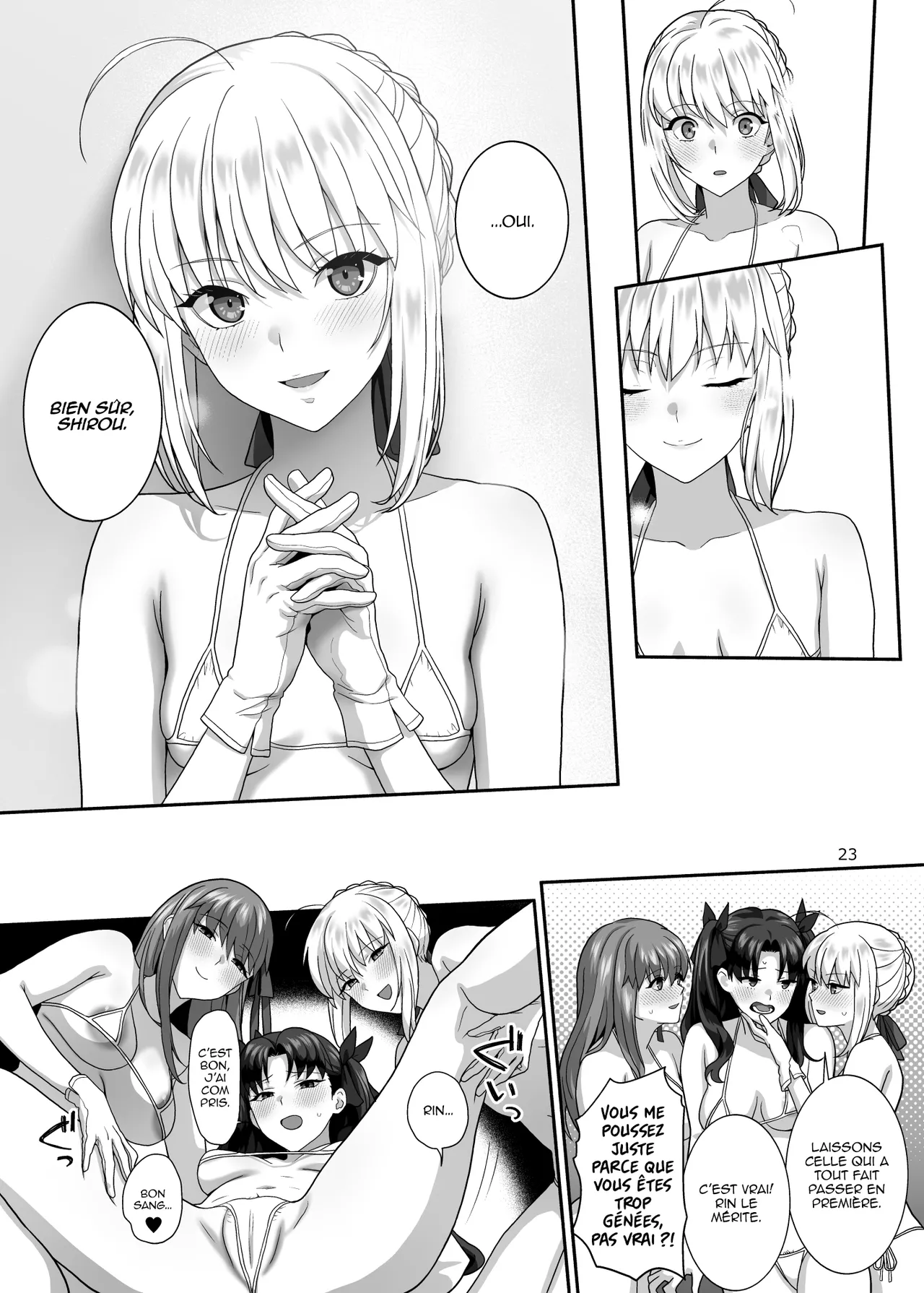 [Tsukinami Days (Kiya Hajime)] HEAVEN CAN WAIT (Fate/stay night) [Digital] [French] 이미지 번호 22