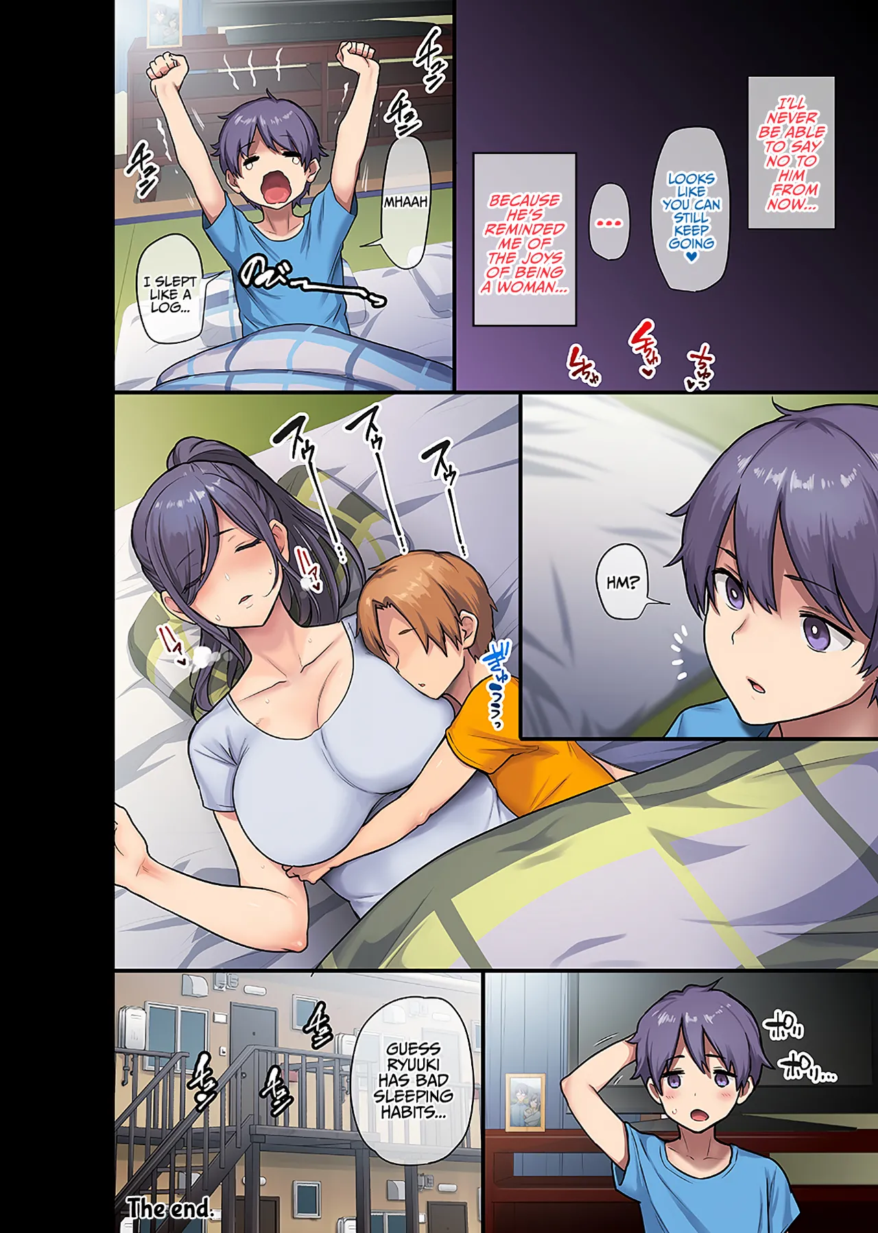 Giant Boobs Widow and Her Son's Very. Very Bad Friend  (Fully Decensored + RAW) 图片编号 39