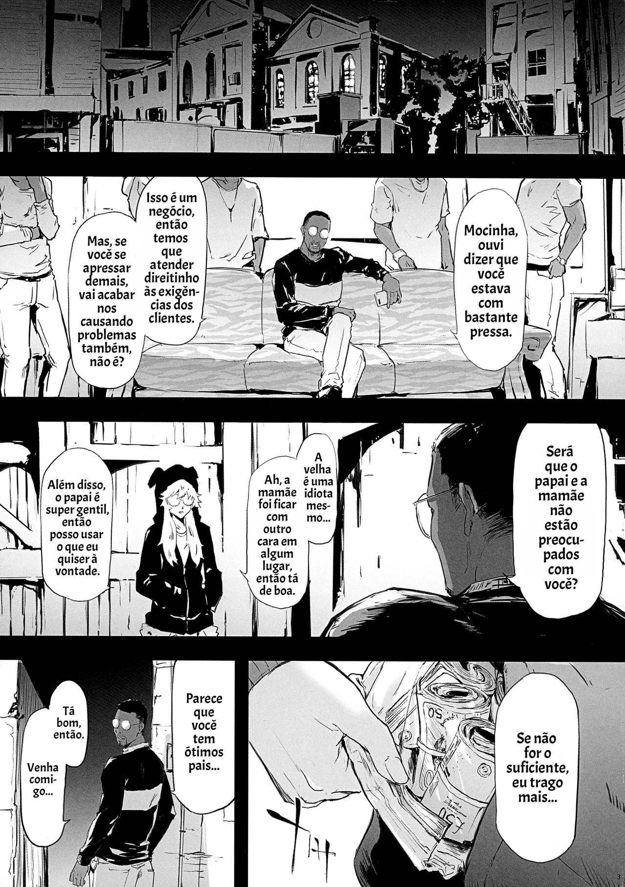 (C104) [ONOKORODOU (Shiki Takuto)] BITCH BITCH (BURN THE WITCH) [pt-BR] [Bakai.org] Bildnummer 5