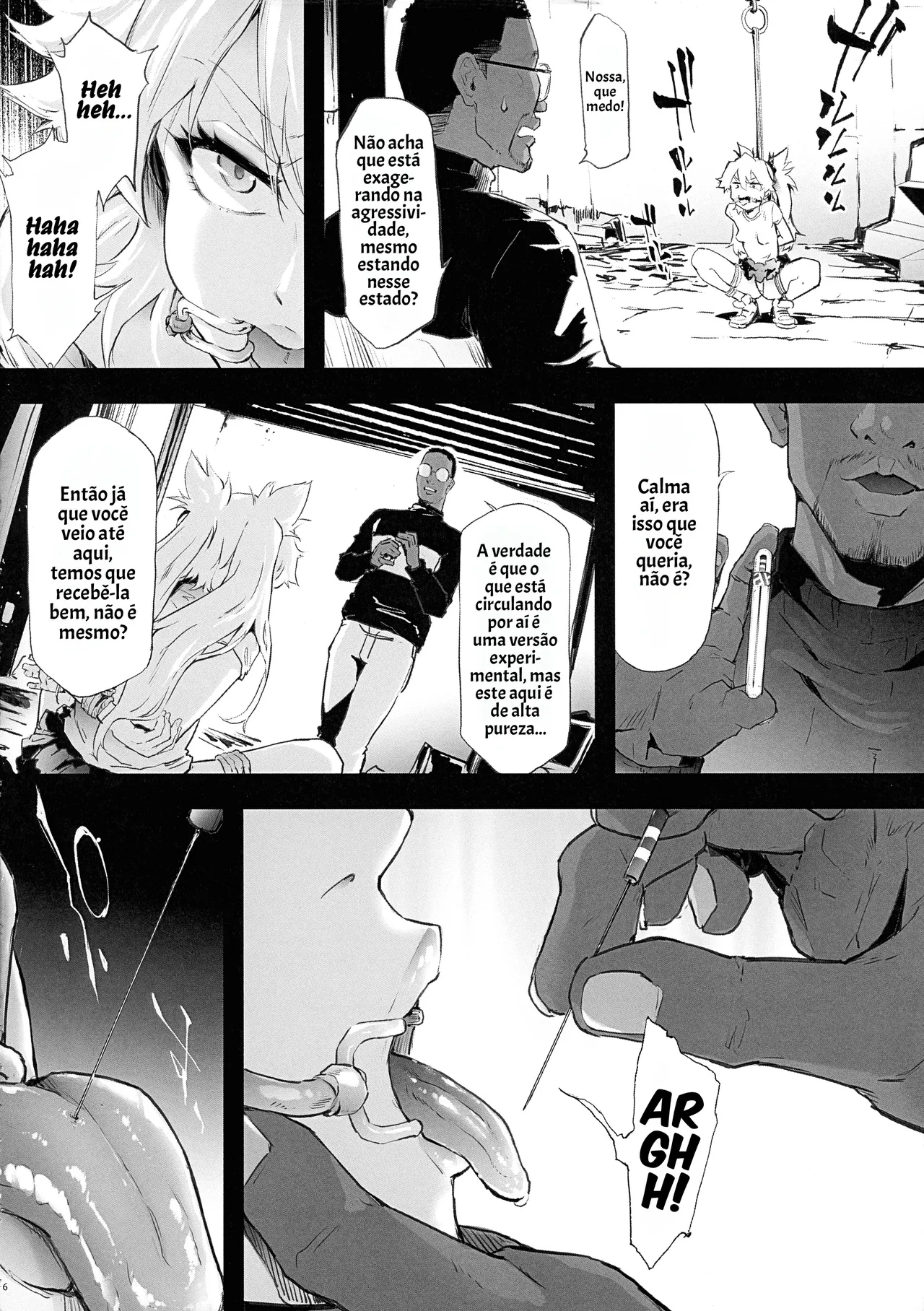 (C104) [ONOKORODOU (Shiki Takuto)] BITCH BITCH (BURN THE WITCH) [pt-BR] [Bakai.org] Bildnummer 8