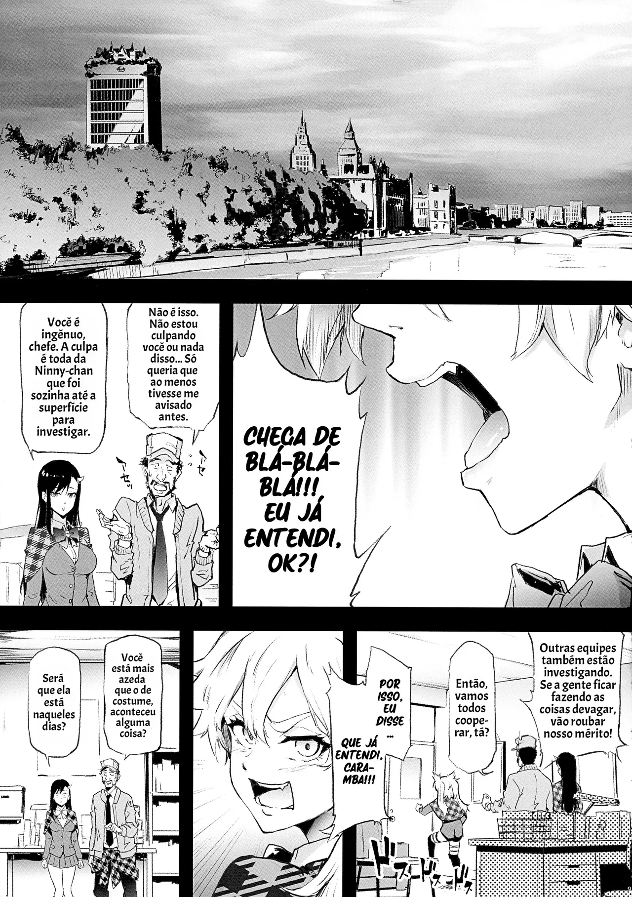 (C104) [ONOKORODOU (Shiki Takuto)] BITCH BITCH (BURN THE WITCH) [pt-BR] [Bakai.org] Bildnummer 11