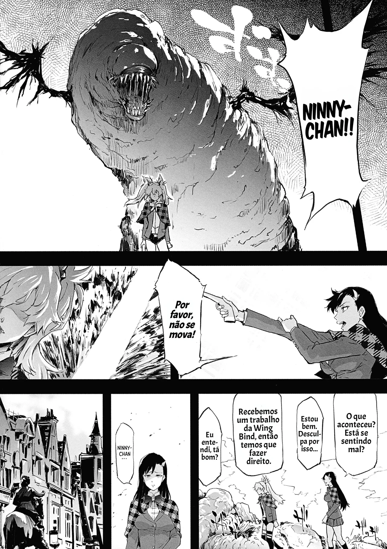 (C104) [ONOKORODOU (Shiki Takuto)] BITCH BITCH (BURN THE WITCH) [pt-BR] [Bakai.org] Bildnummer 18