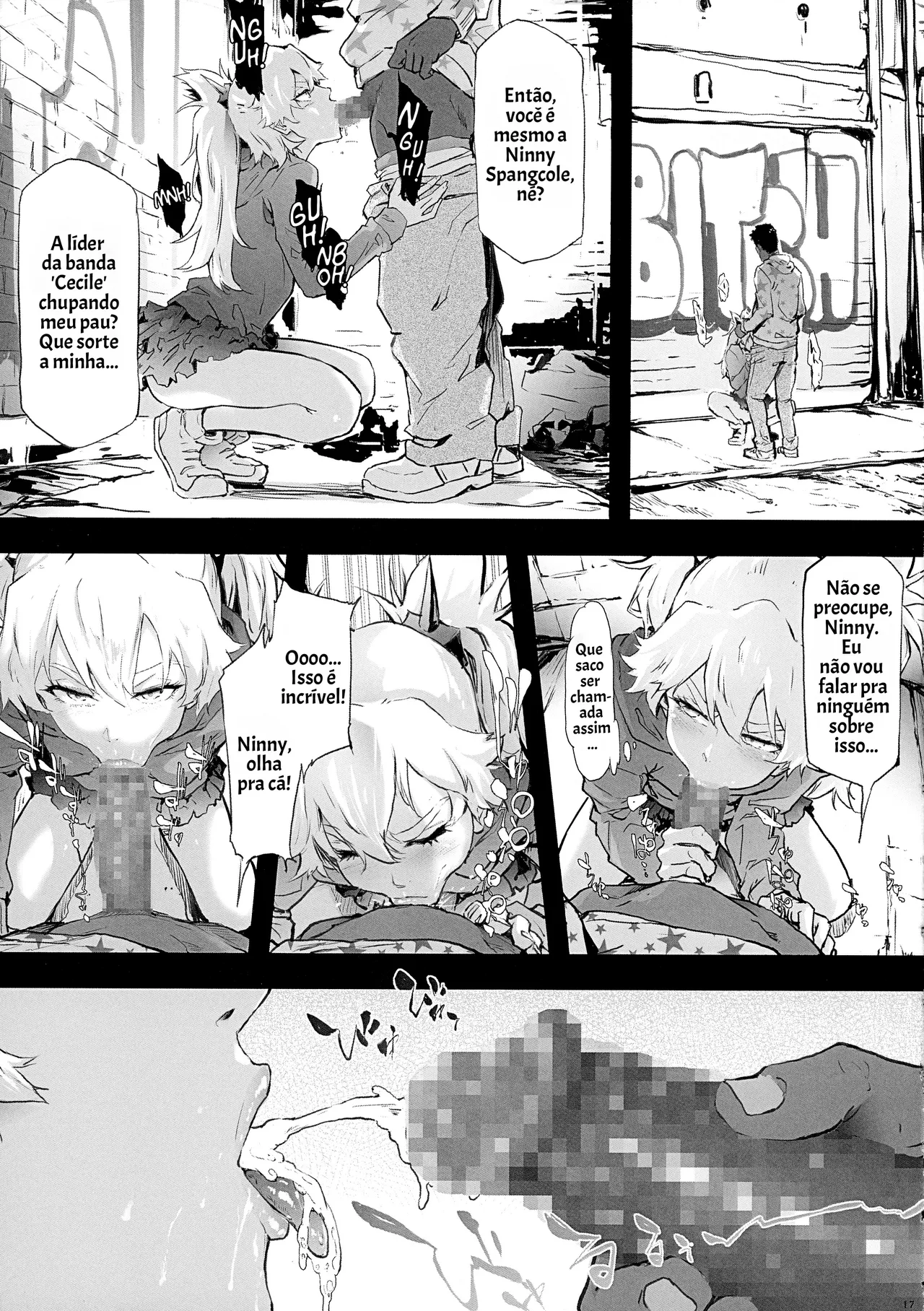 (C104) [ONOKORODOU (Shiki Takuto)] BITCH BITCH (BURN THE WITCH) [pt-BR] [Bakai.org] Bildnummer 19