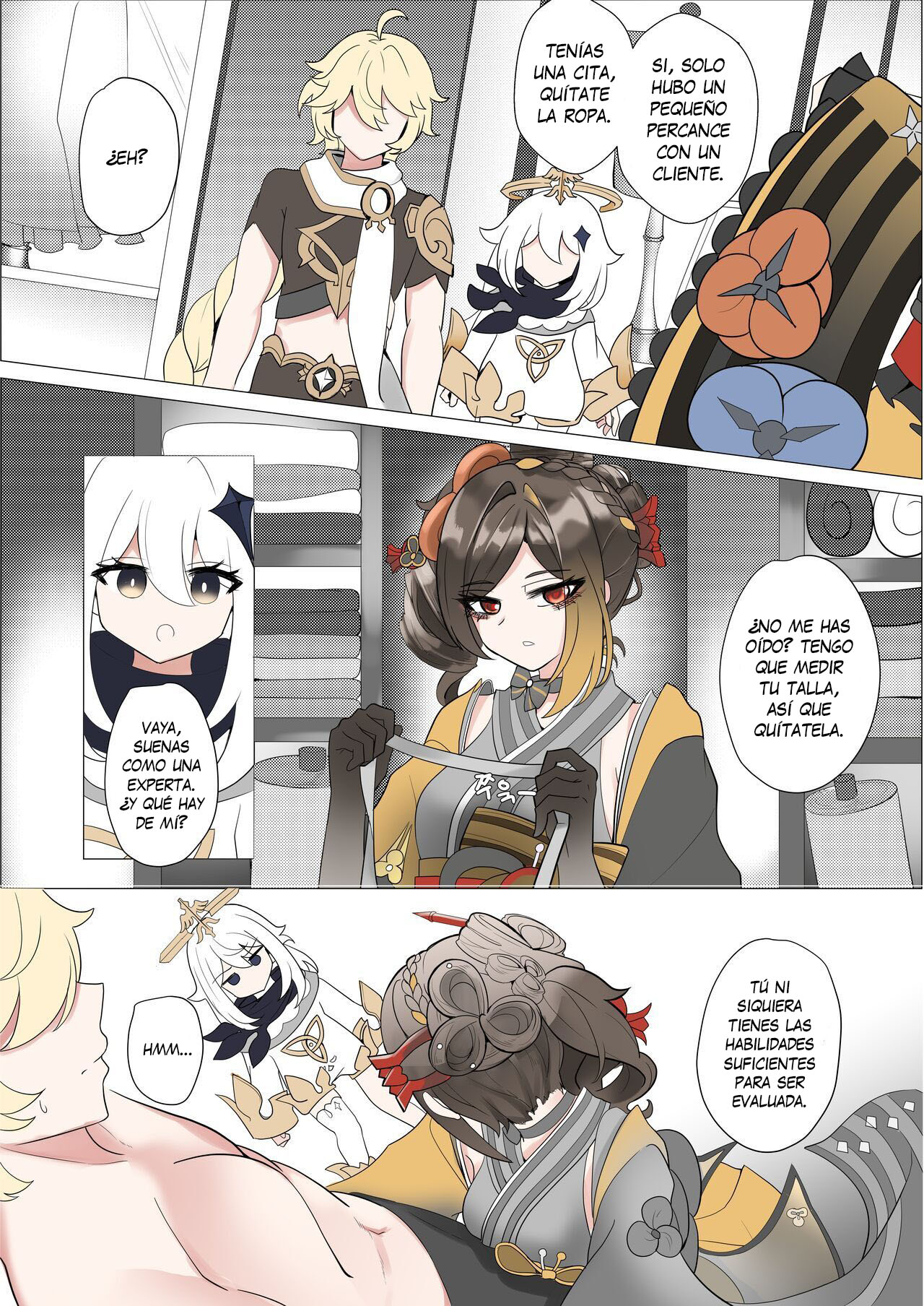 [Bubo] Shihai｜Control (Genshin Impact) [Spanish] [Orivin = Aquí Esta el Name] [Decensored] 이미지 번호 5