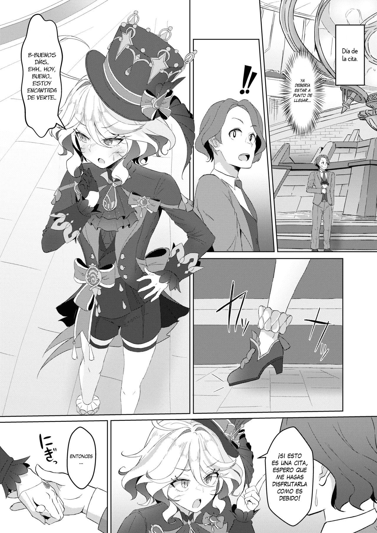 [Paraiso Saigu (Pucca)] Shizuku no Kageri｜Sombra de una Gota (Genshin Impact) [Spanish] [Orivin = Aquí Esta el Name] [Digital] imagen número 8