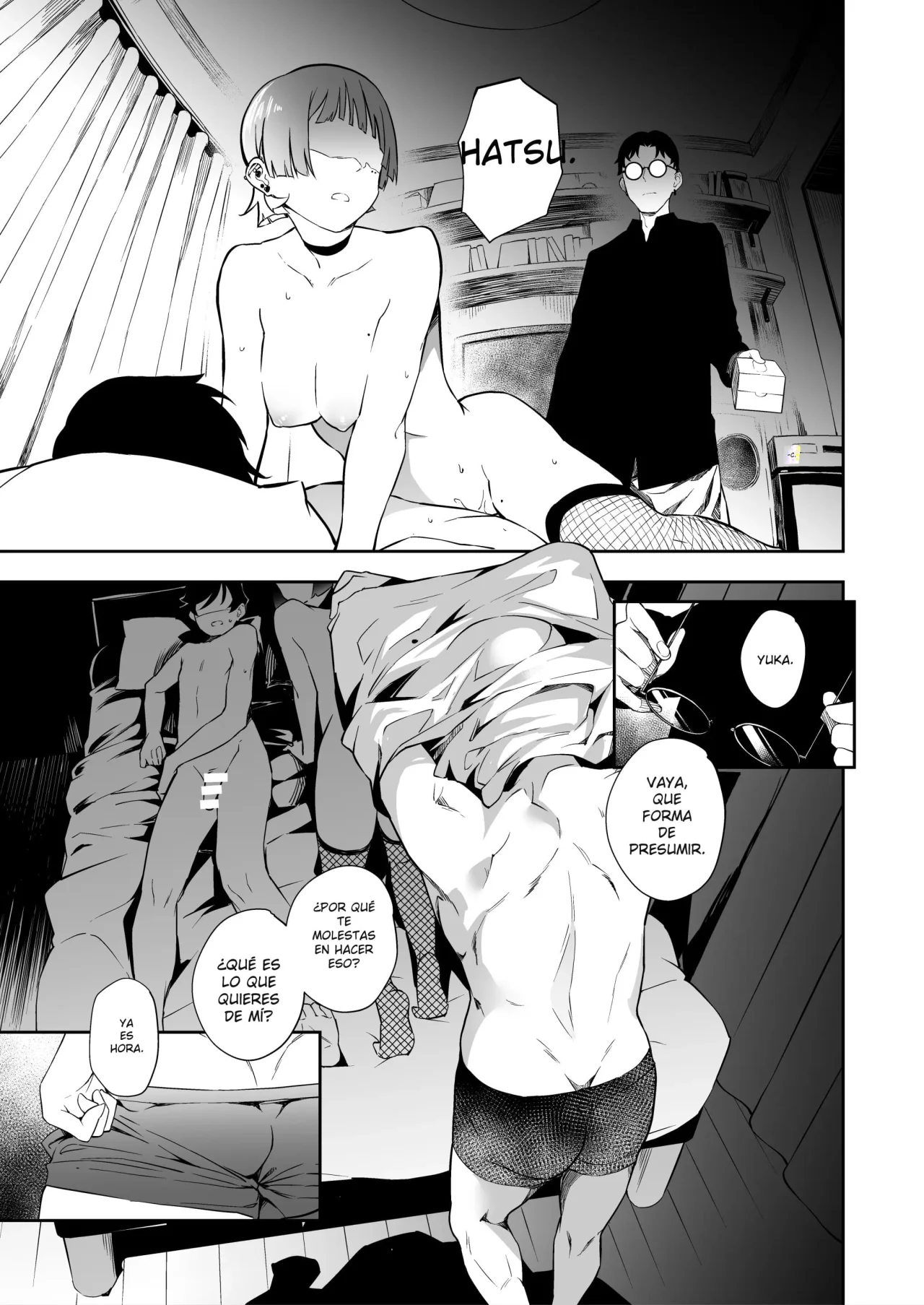 [Hitsuji no Munko Hiryou (rca)] Tomodachi no Kanojo to 3P Suru Hanashi｜La Novia De Mi Amigo [Spanish] [Inthepark] [Digital] imagen número 14