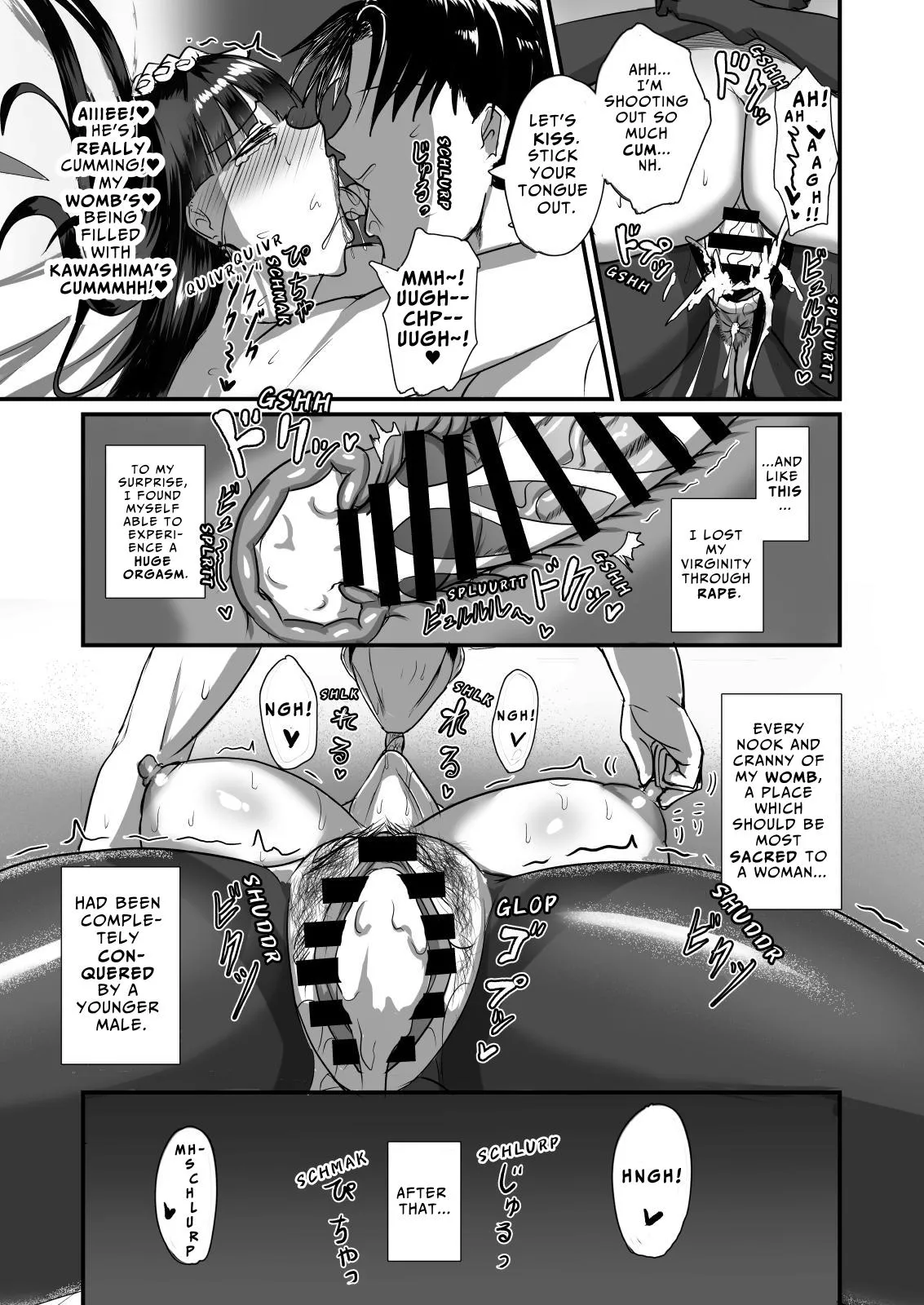 [Yuureigai Syoukyakuro (Syoukyakubutu)] Jishou Otoko Irazu no Onna Joushi ga Ore o Okazu ni Shiteita Node | My Female Boss Who Claimed She Don't Need A Man Was Jilling Off To Me [Digital] [English] [Reforged] numero di immagine  43