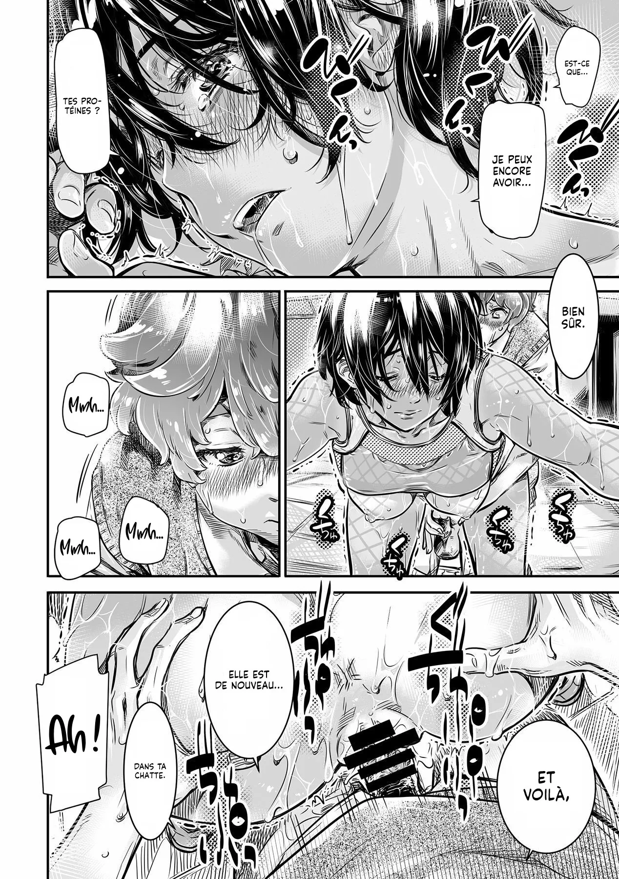 [MARUTA Production (MARUTA)] Shinchou 175cm no Rikujou Shoujo wa Kouhai Danshi no Seishi o Nomitagaru | Une Fille d'1m75 qui fait de l'Athlétisme veut boire le Sperme de son petit copain [French] [Lopxi] [Digital] 图片编号 43