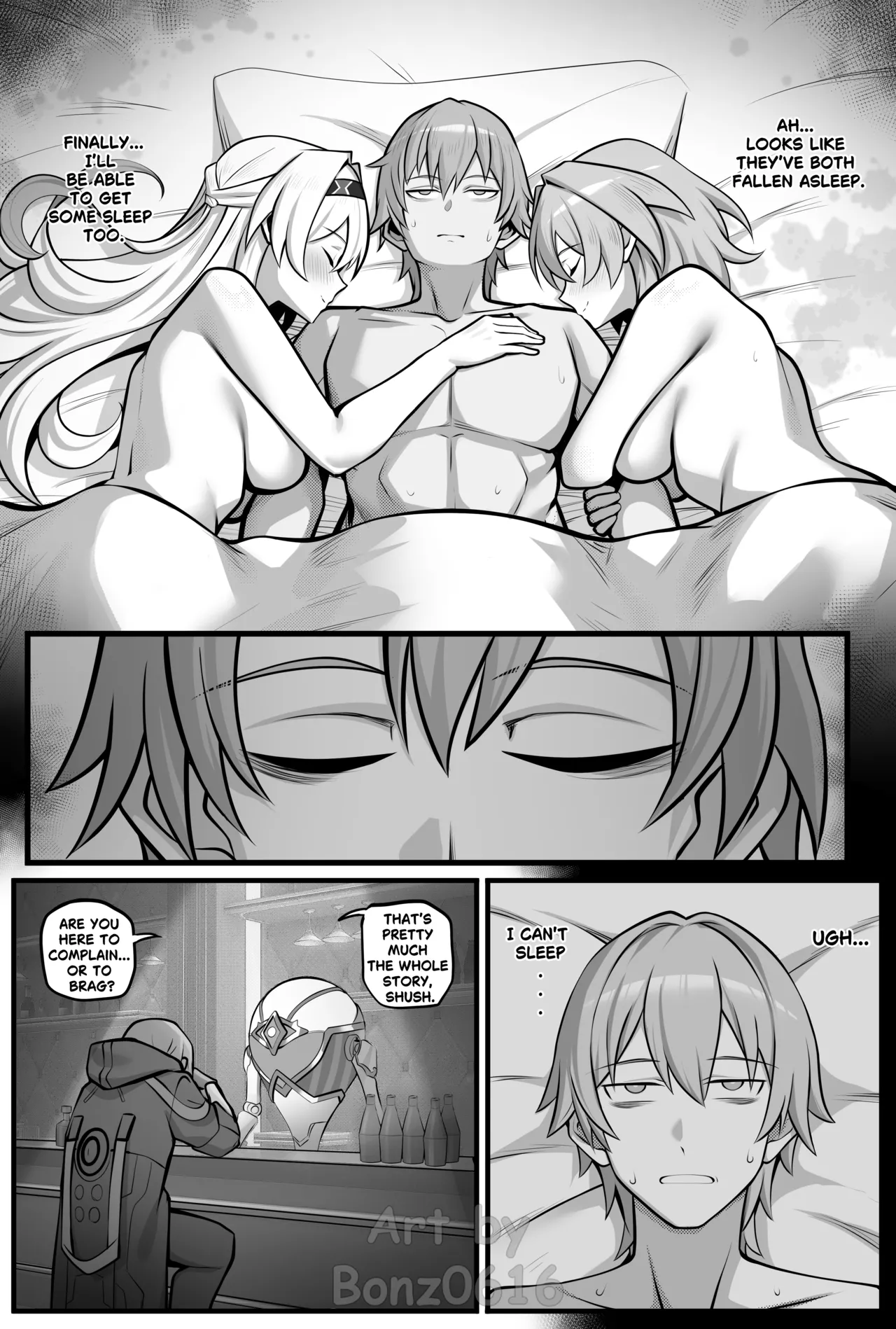 [Bonz0616] My Girlfriends Never! Let me sleep... (alone) (Honkai: Star Rail) [English] [Decensored] imagen número 17
