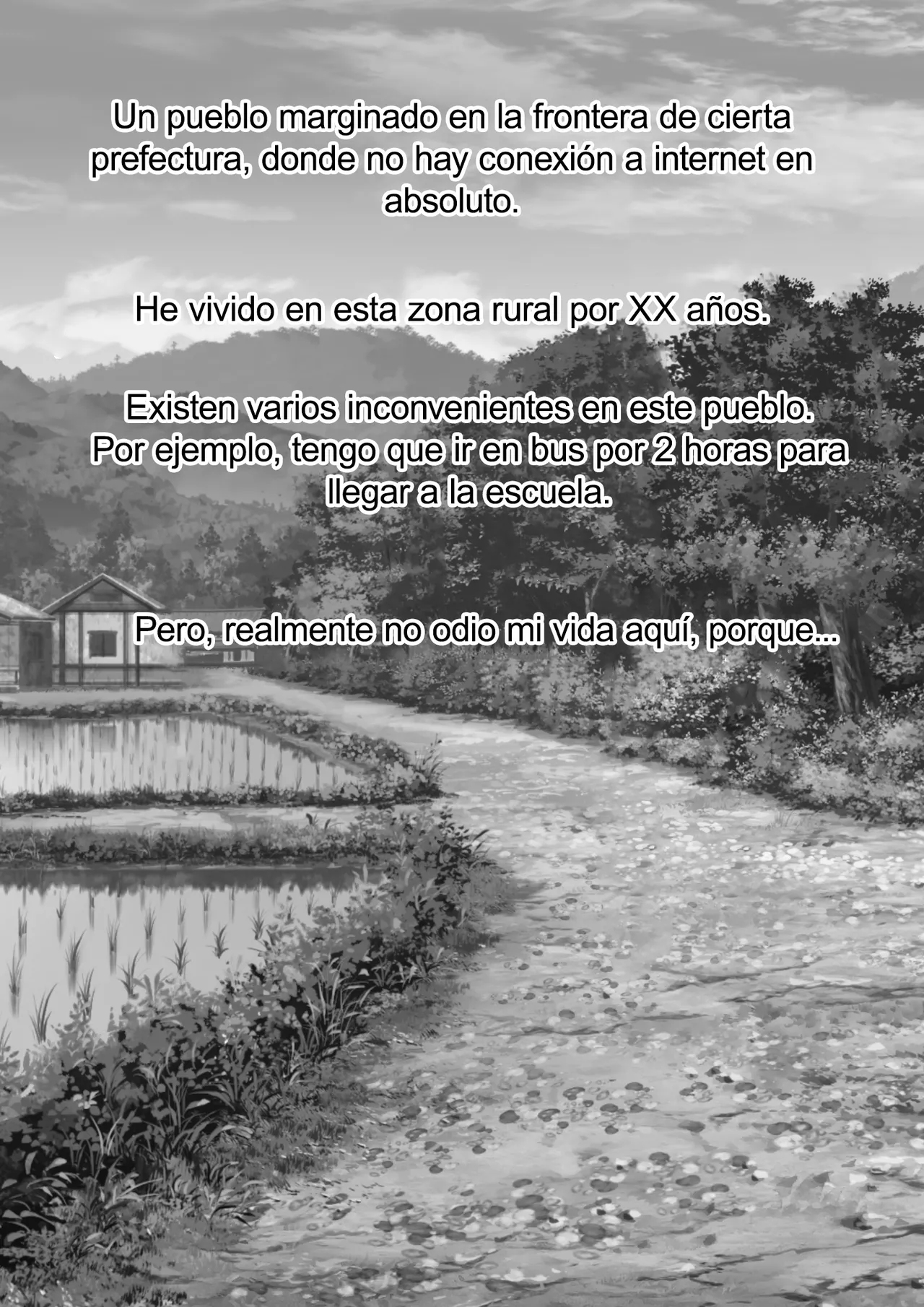 [Furitendou] Mura ni Ikken-dake no Fuuzokuden ni Ittara Osananajimi no Hahaoyashika Inakatta no Daga [Spanish] [MandaloAsiNoma] image number 2