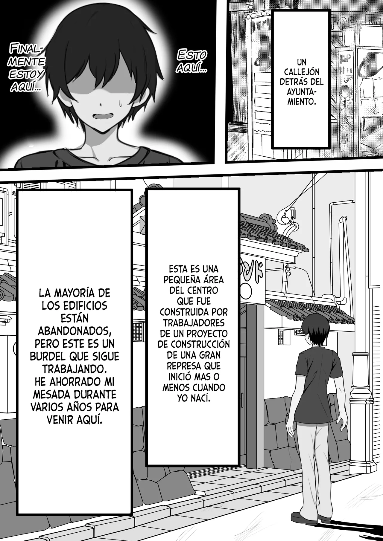 [Furitendou] Mura ni Ikken-dake no Fuuzokuden ni Ittara Osananajimi no Hahaoyashika Inakatta no Daga [Spanish] [MandaloAsiNoma] image number 8