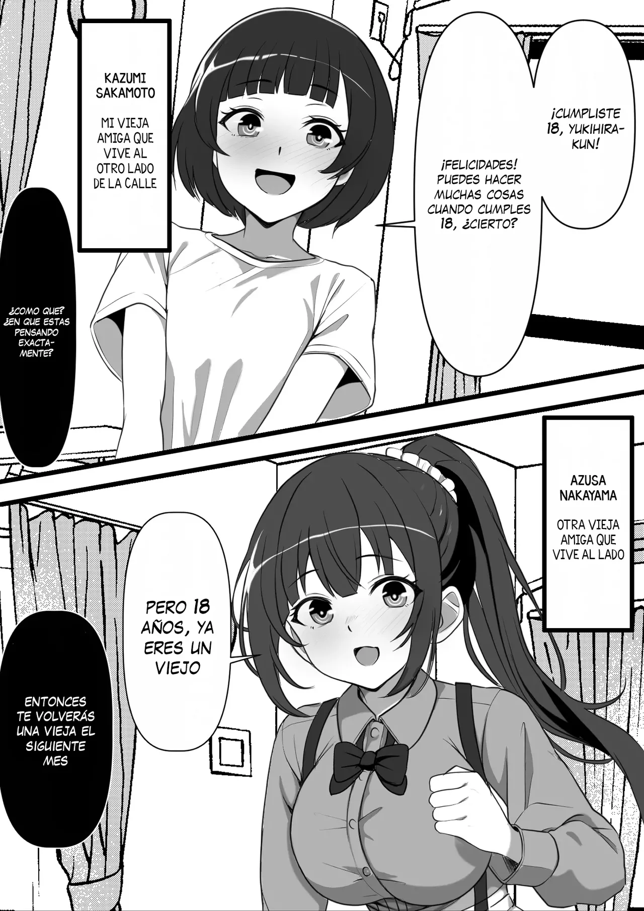 [Furitendou] Mura ni Ikken-dake no Fuuzokuden ni Ittara Osananajimi no Hahaoyashika Inakatta no Daga｜Fui al Único Burdel de la Ciudad y la Madre de Mis Amigas Trabajaba Ahí [Spanish] [KZ Scan] image number 5