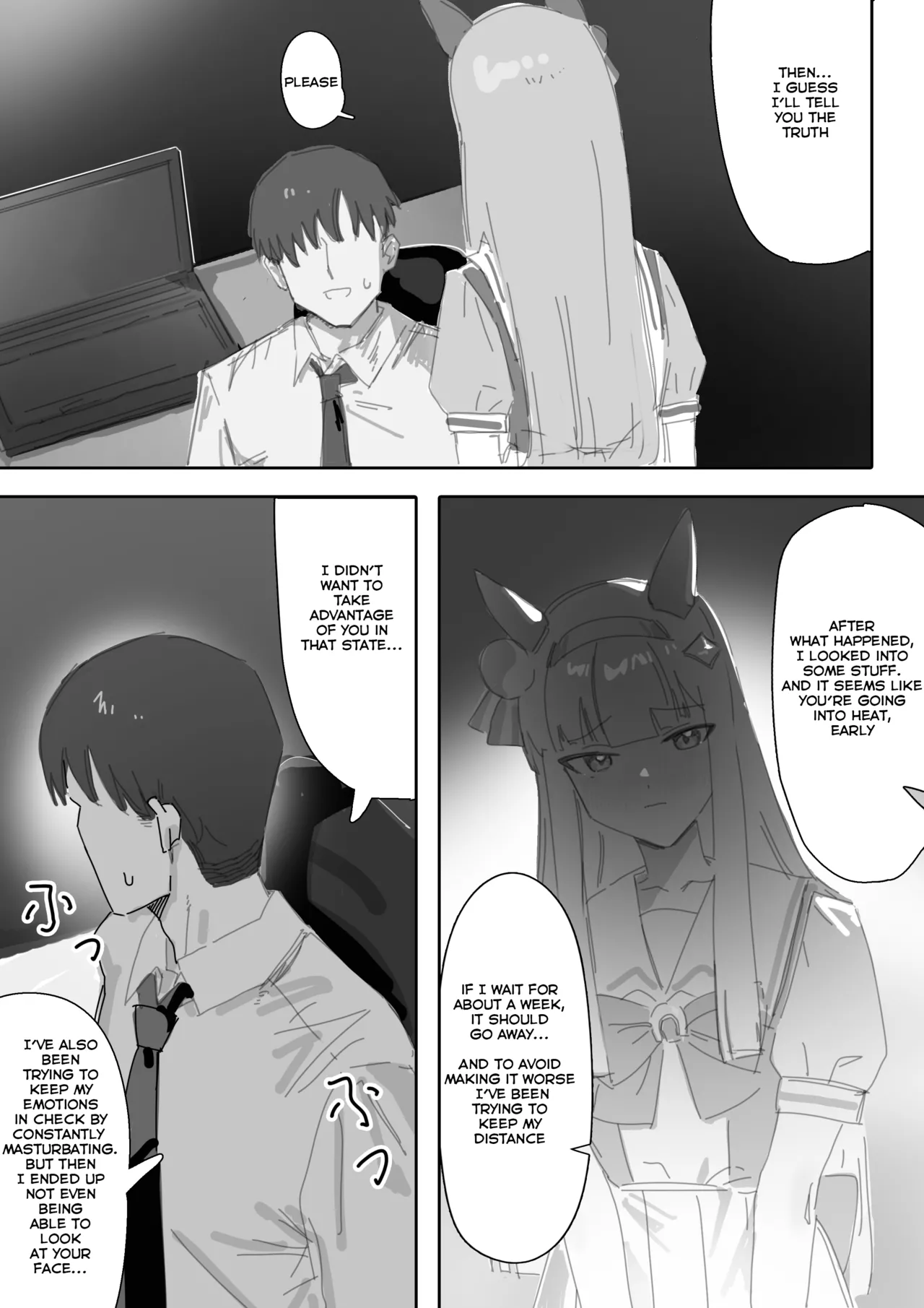 [Awei] Heat Part 1 + Part 2 | Muramura Zenpen + Kouhen (Uma Musume Pretty Derby) [English] image number 12