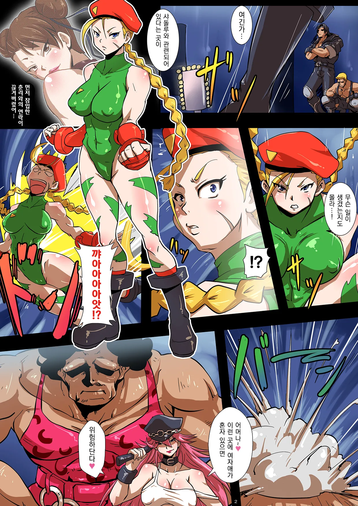[Yuzuponz (Rikka Kai)] BITCH FIGHTER II -Chun-Li to Cammy ga Seidorei e to Ochiru made- (Street Fighter) [Korean] [Digital] 画像番号 2