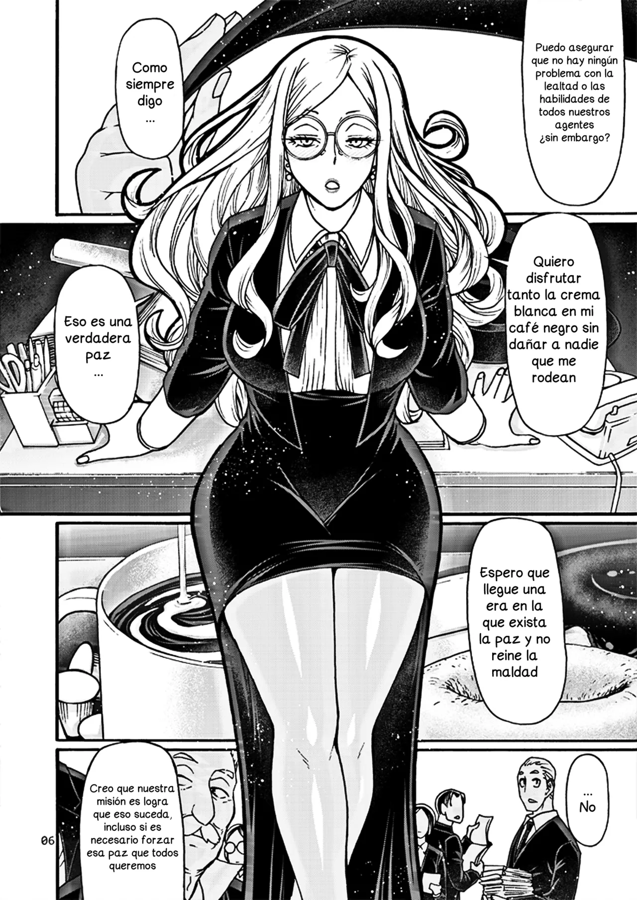 [CELLULOID-ACME (Chiba Toshirou)] Handler wa Yokkyuu Fuman (SPY x FAMILY) [Digital] [Spanish] Bildnummer 6