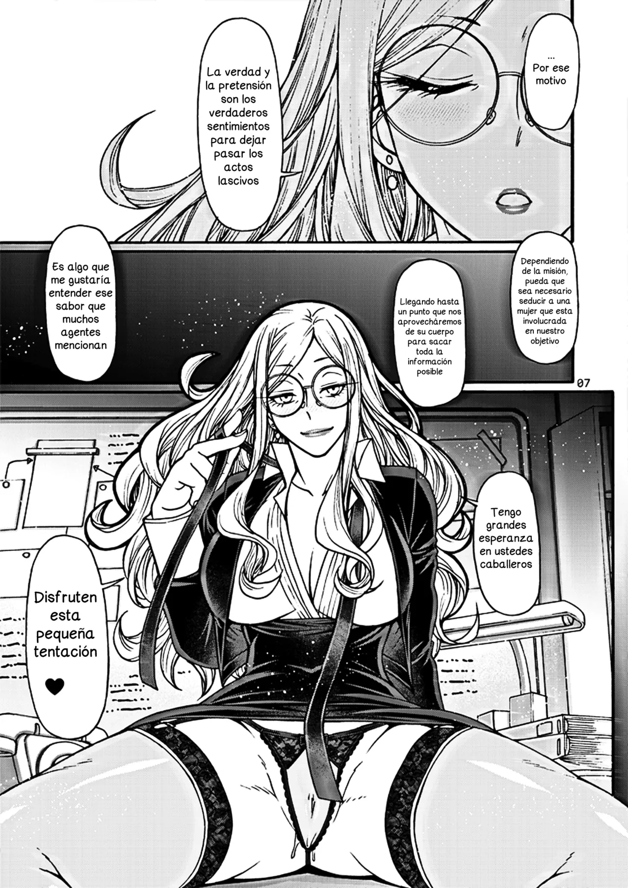 [CELLULOID-ACME (Chiba Toshirou)] Handler wa Yokkyuu Fuman (SPY x FAMILY) [Digital] [Spanish] Bildnummer 7