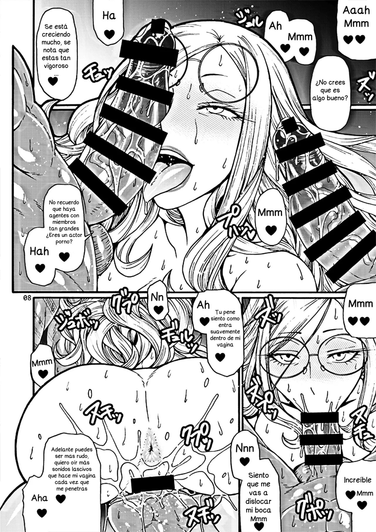 [CELLULOID-ACME (Chiba Toshirou)] Handler wa Yokkyuu Fuman (SPY x FAMILY) [Digital] [Spanish] Bildnummer 8