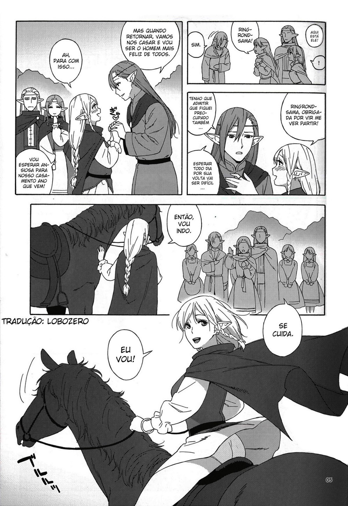 (C89) [666PROTECT (Jingrock)] Tenkousei JK Elf -Houkago Choukyou Jugyou- [Portuguese-BR] 이미지 번호 3