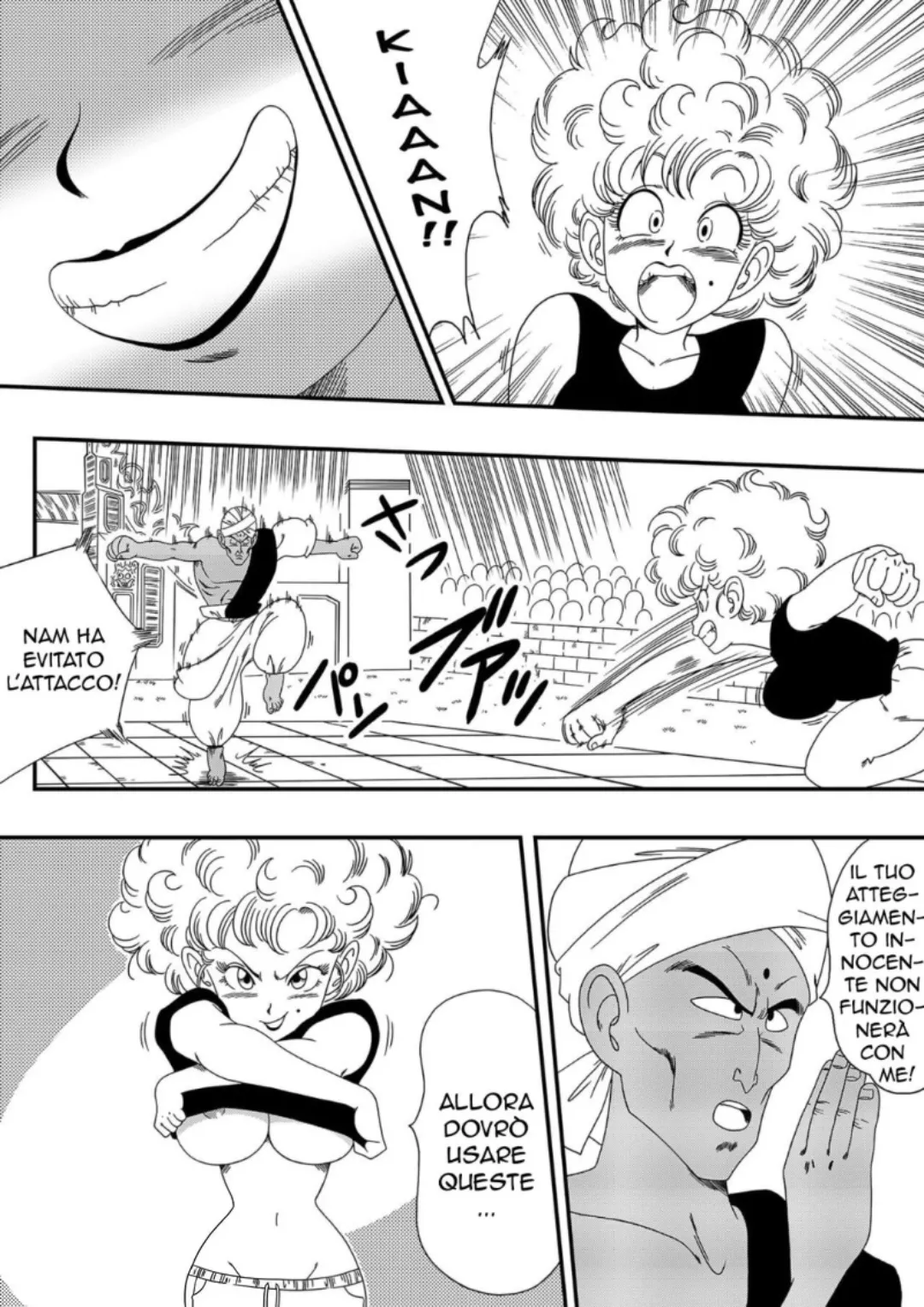 [Yamamoto] NAM VS RANFAN (Dragon Ball) [Italian] [Decensored] 图片编号 3