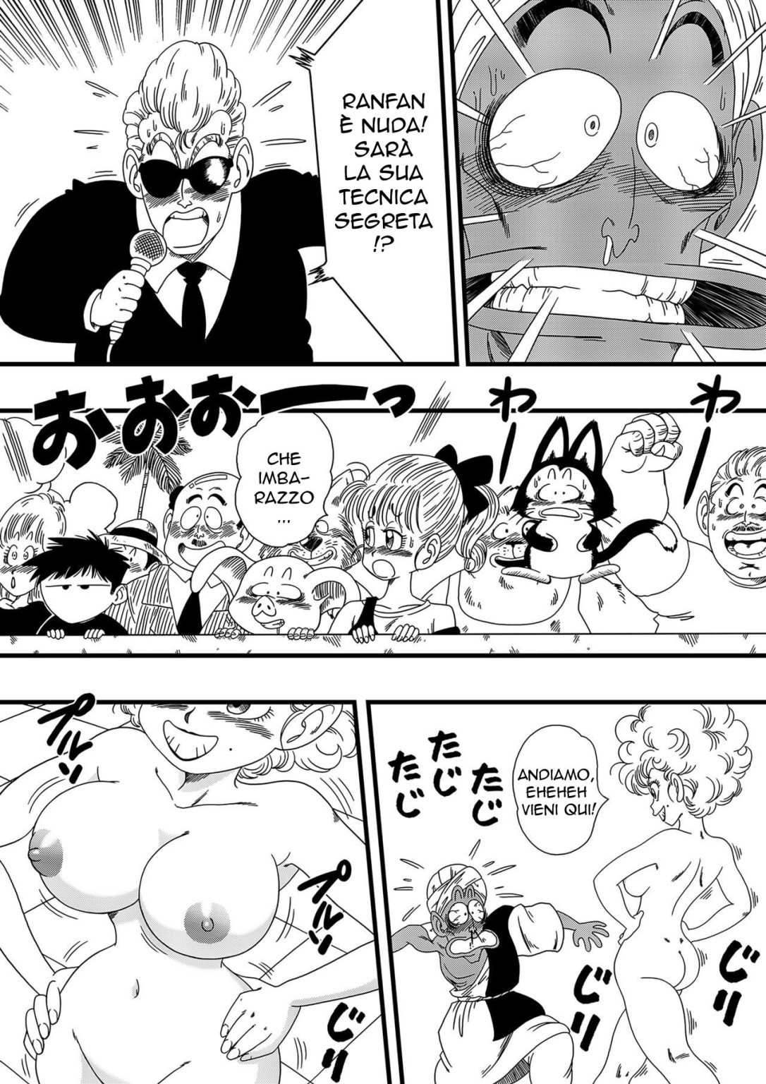 [Yamamoto] NAM VS RANFAN (Dragon Ball) [Italian] [Decensored] 图片编号 5