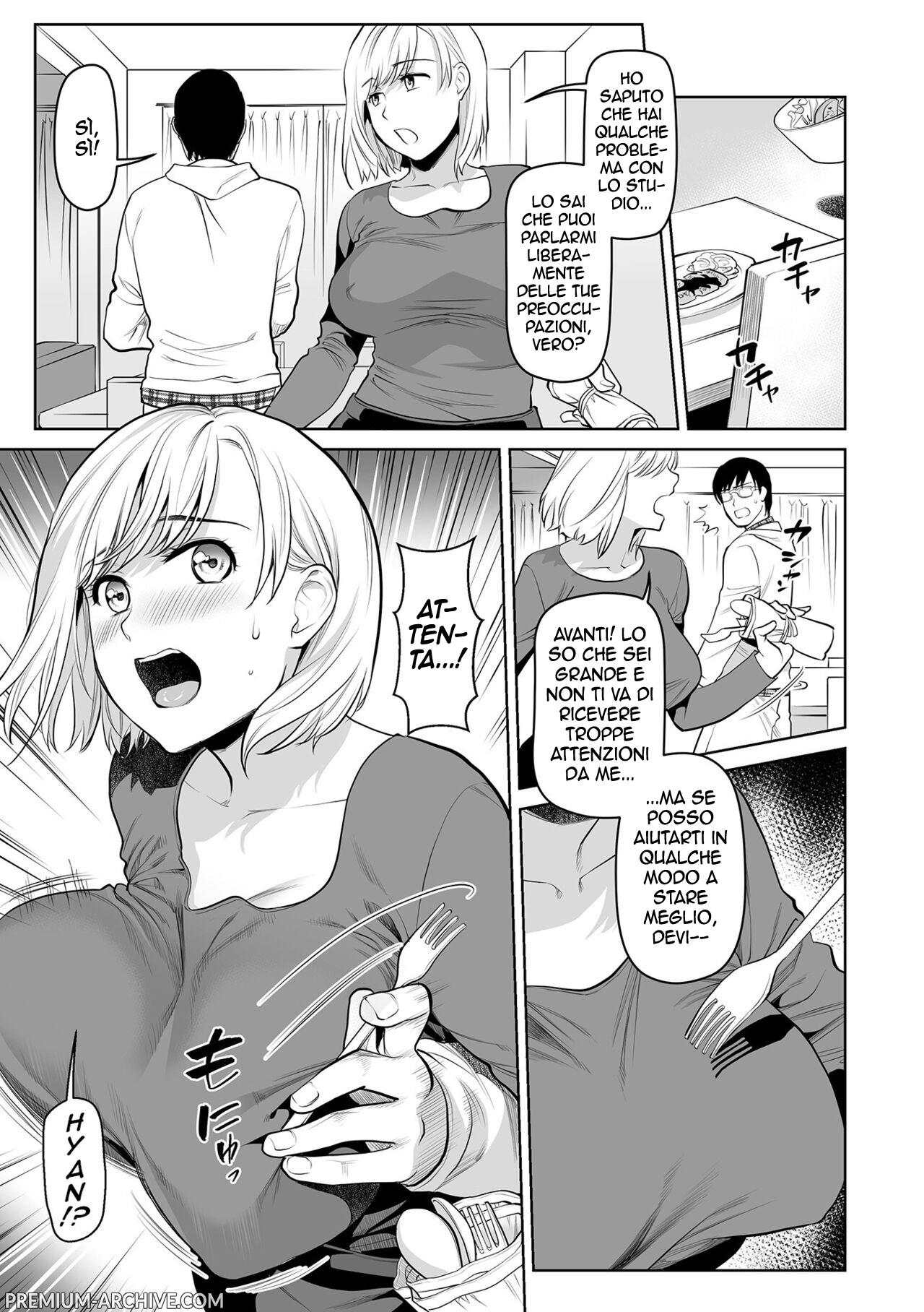 [Ohsaka Minami] Okaa-san to Issho -Hatsujou Boshi- | Orgasmi Simultanei con la Mamma (Web Comic Toutetsu Vol. 97) [Italian] 图片编号 5
