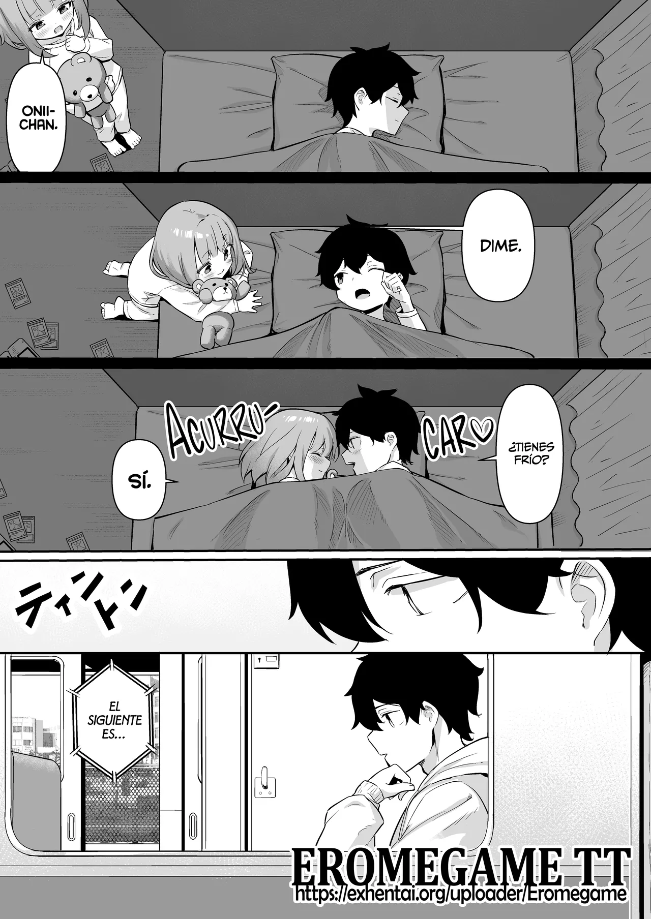 [Yokoya Manjirou] Chikubi Gottsunko kara Hajimaru Imouto to no H na Asobi | Jugando con los Pezones de mi Hermana [Spanish] [EromegameTT y Lovely Diablesse Scan] Bildnummer 3