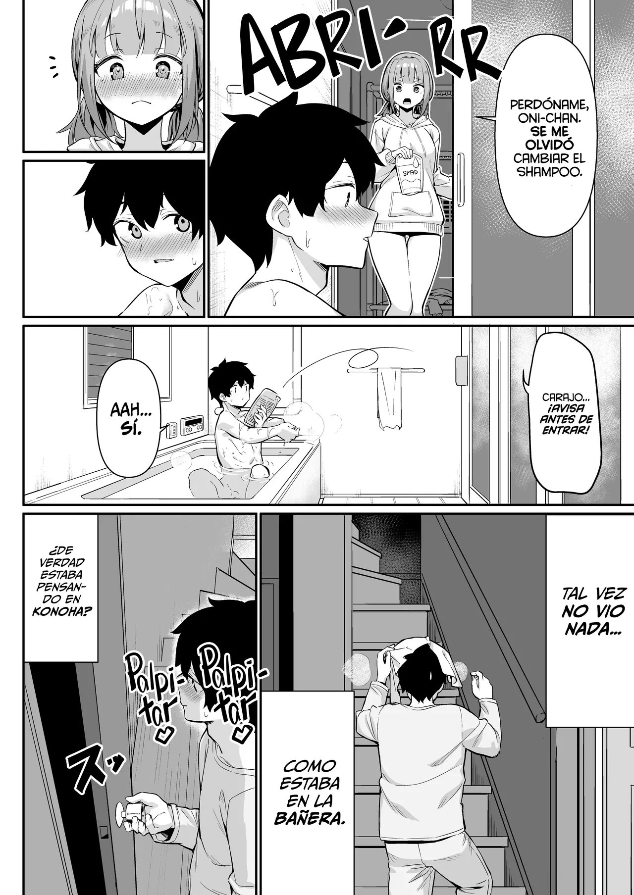 [Yokoya Manjirou] Chikubi Gottsunko kara Hajimaru Imouto to no H na Asobi | Jugando con los Pezones de mi Hermana [Spanish] [EromegameTT y Lovely Diablesse Scan] Bildnummer 18